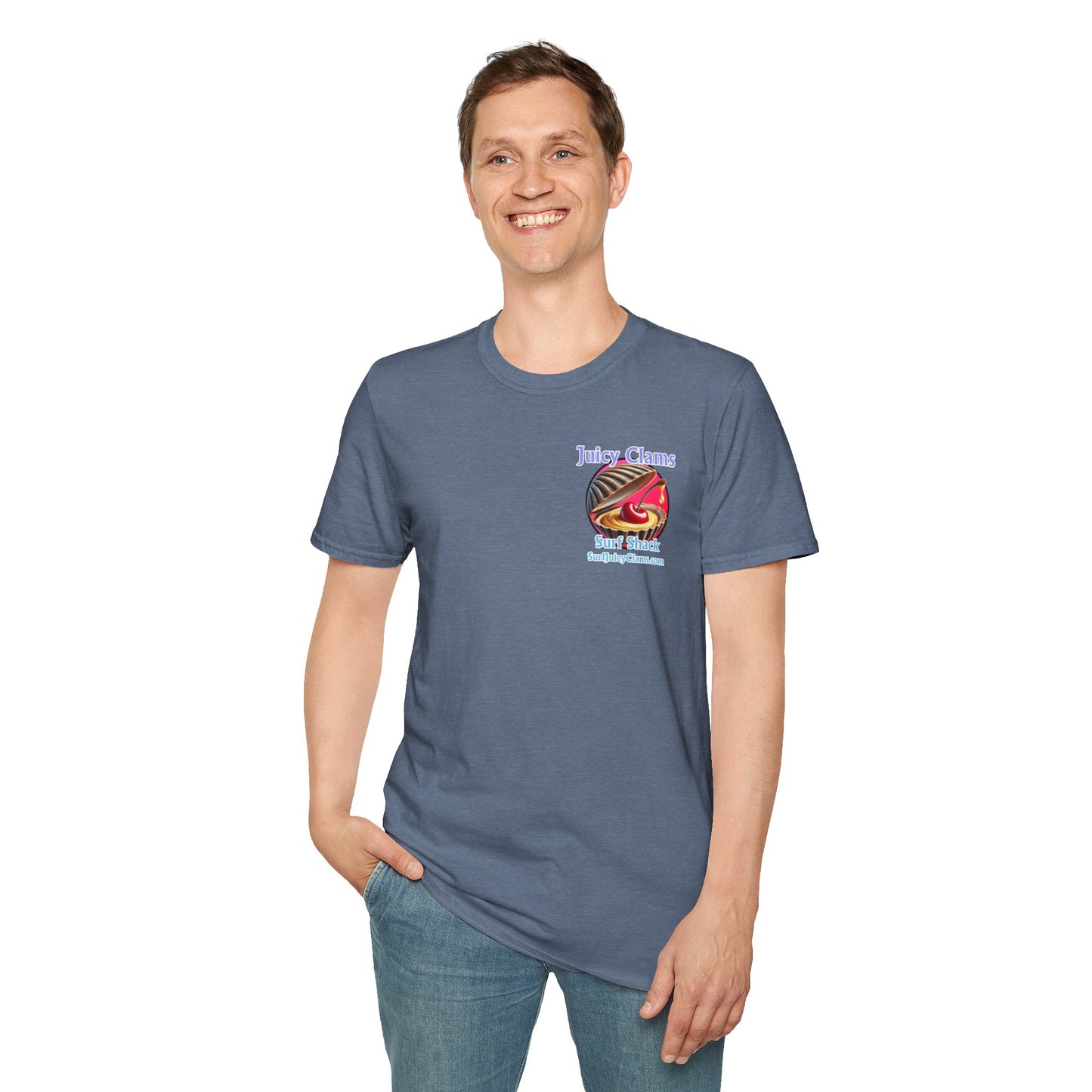 Juicy Clams Unisex Logo T-Shirt (A012)