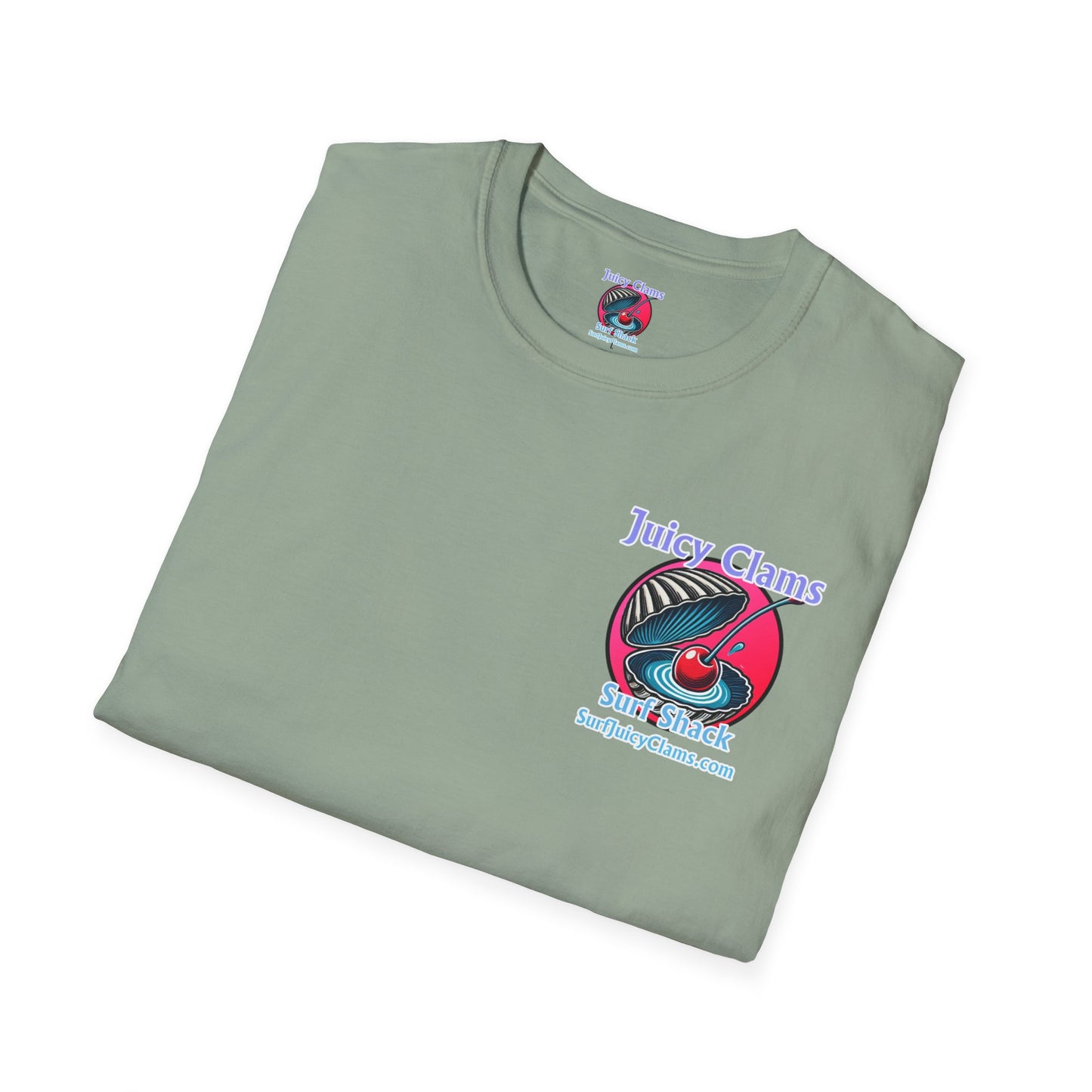 Juicy Clams Unisex Logo T-Shirt (A008)