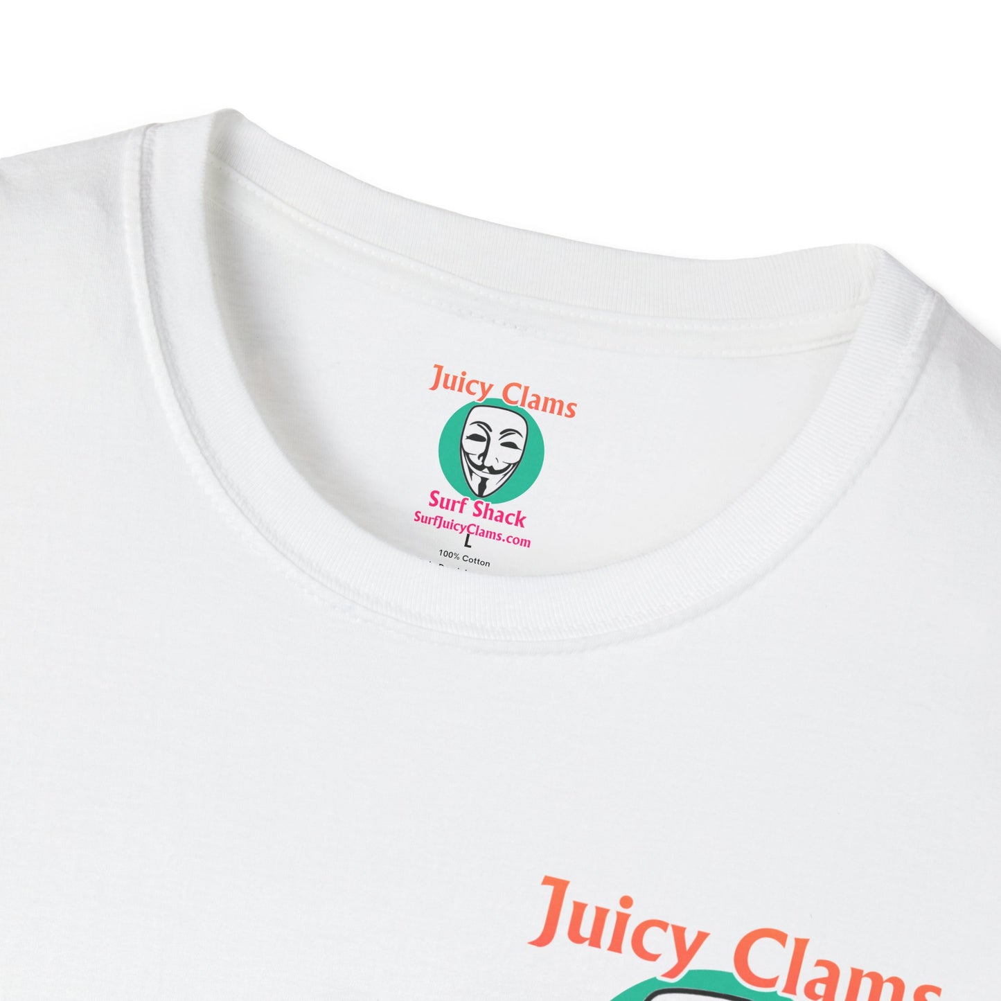 Juicy Clams Unisex Logo T-Shirt (A009)