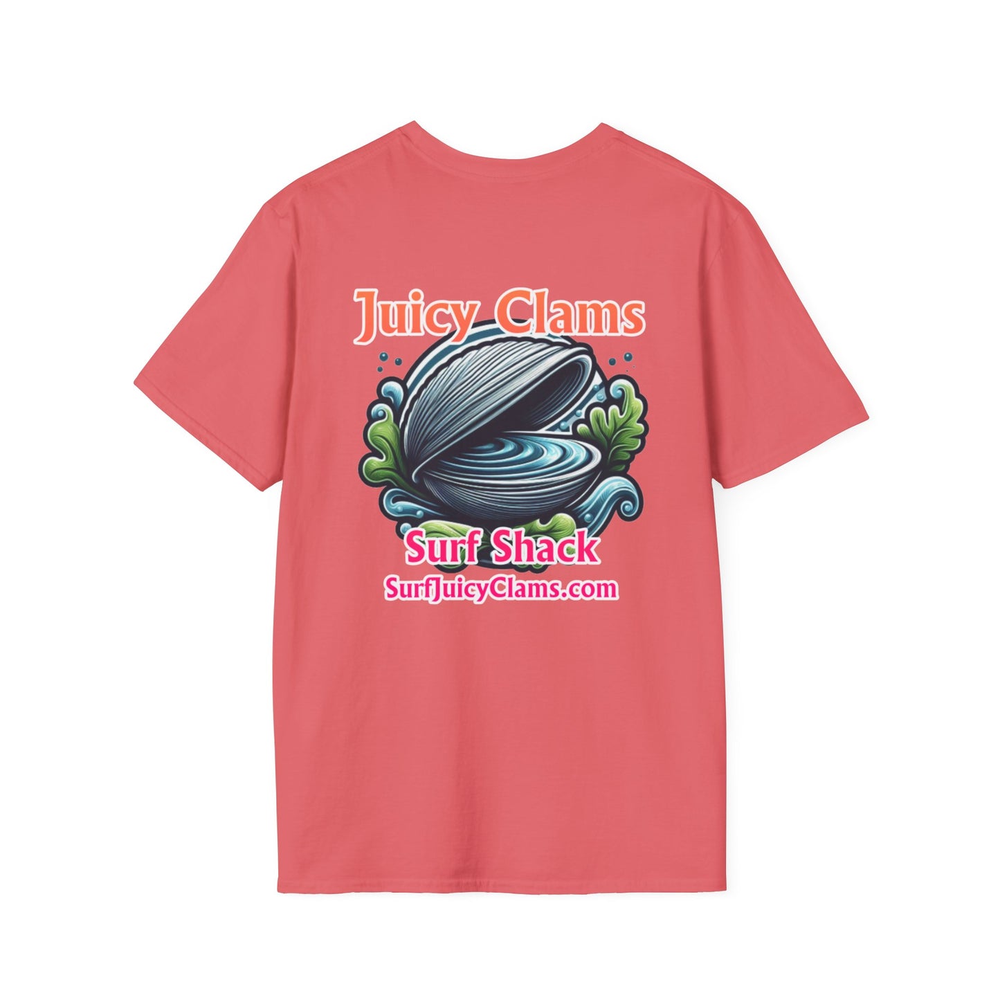 Juicy Clams Unisex Logo T-Shirt (A013)