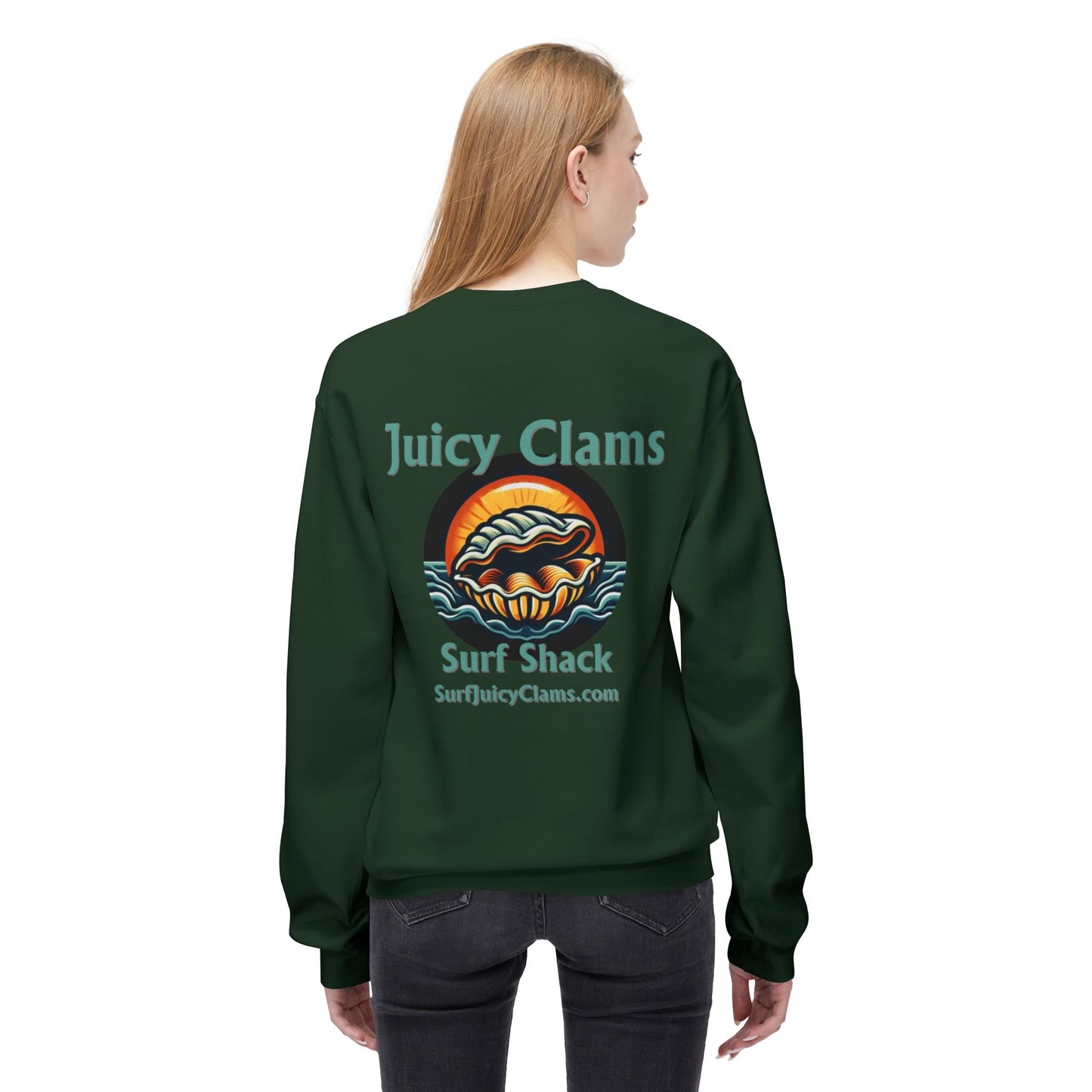 Juicy Clams Unisex Midweight Sweatshirt (A002)