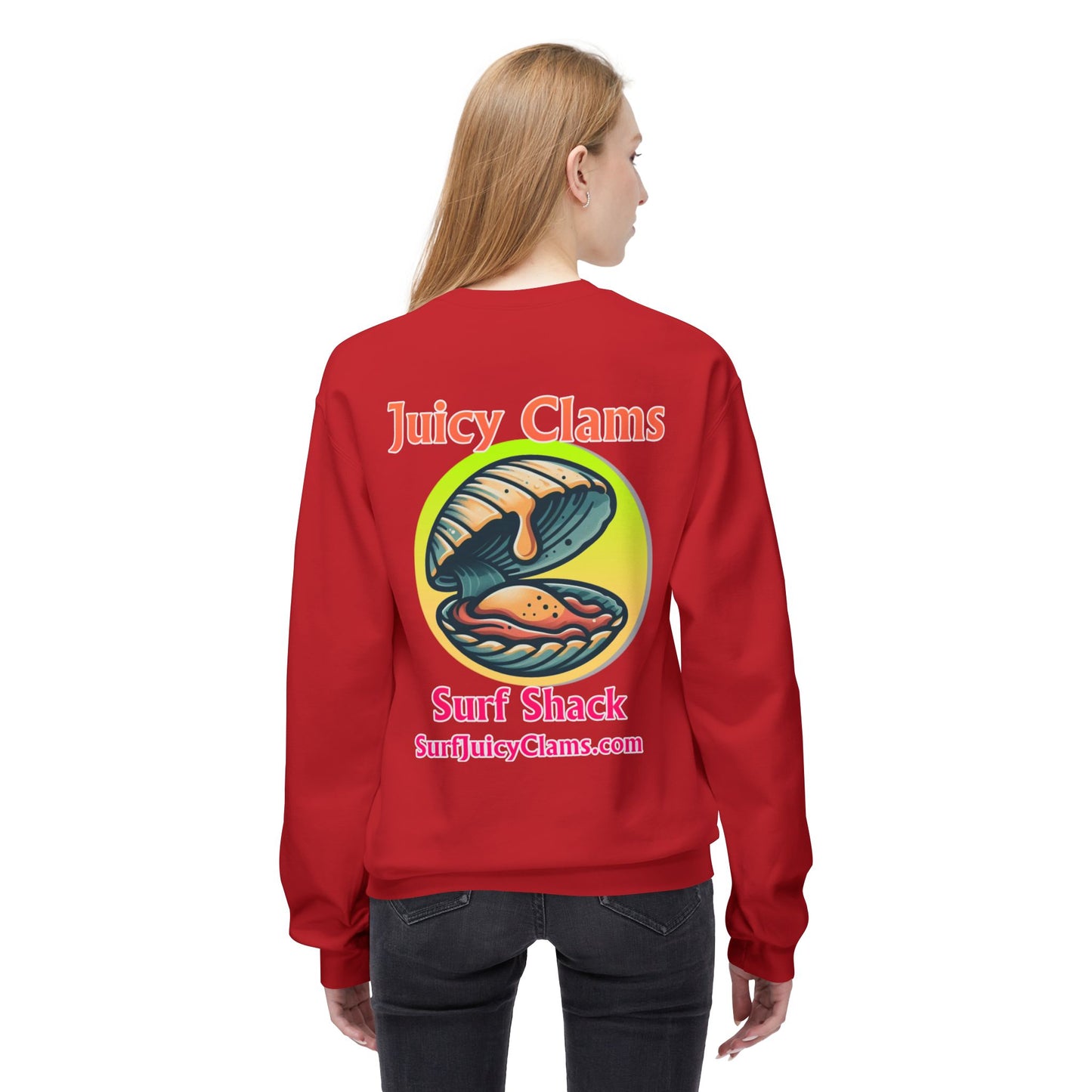 Juicy Clams Unisex Midweight Sweatshirt (A020)