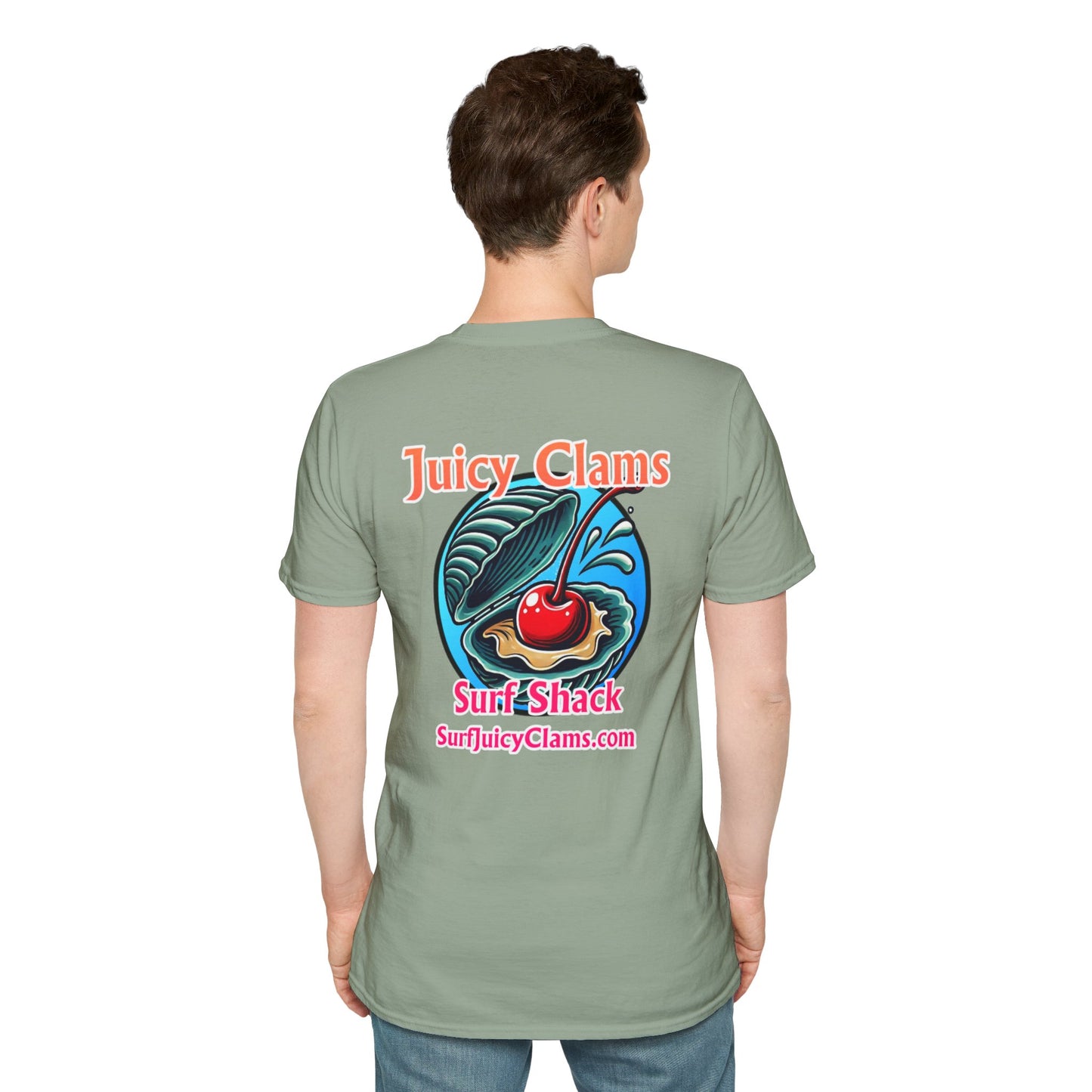 Juicy Clams Unisex Logo T-Shirt (A003)