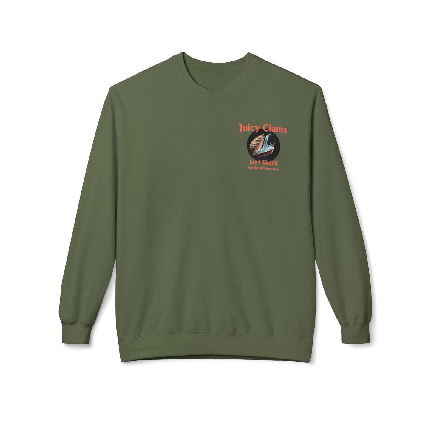 Juicy Clams Unisex Midweight Sweatshirt (A011)