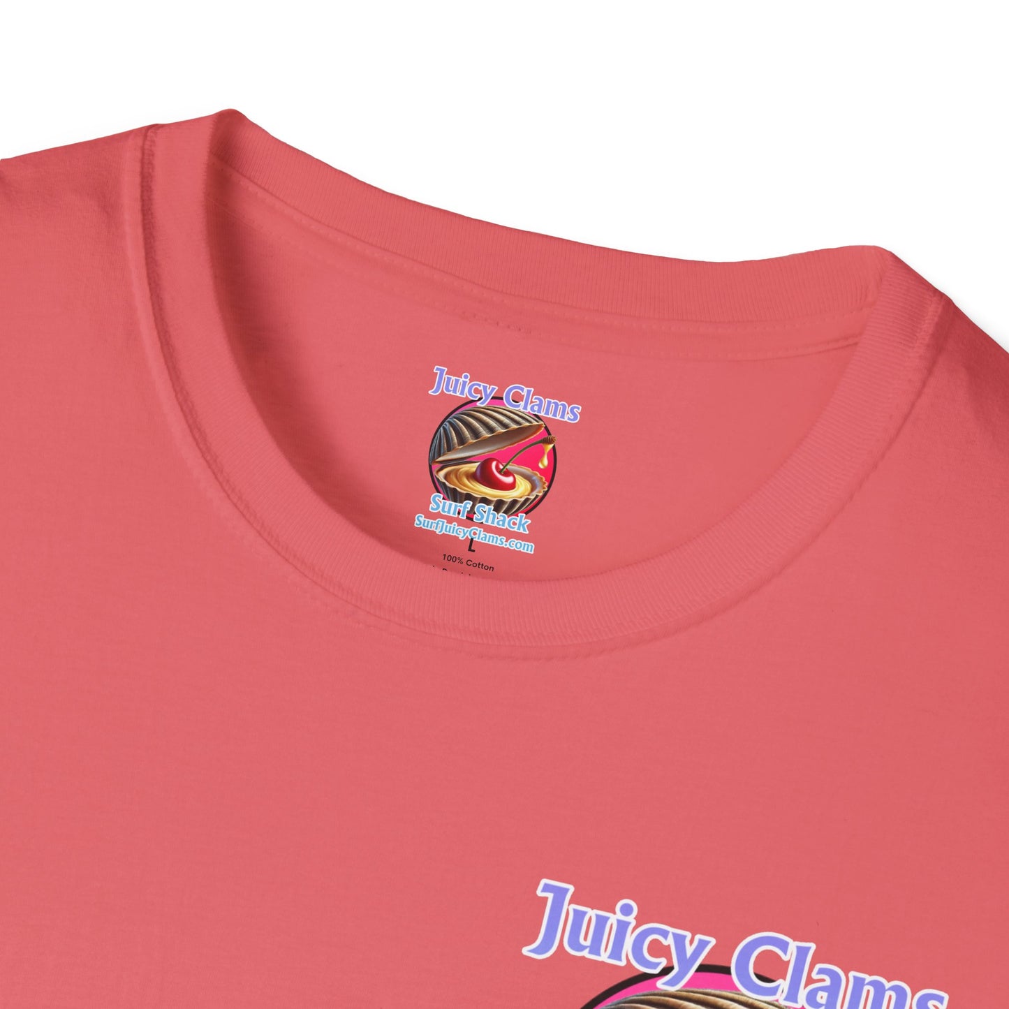 Juicy Clams Unisex Logo T-Shirt (A012)