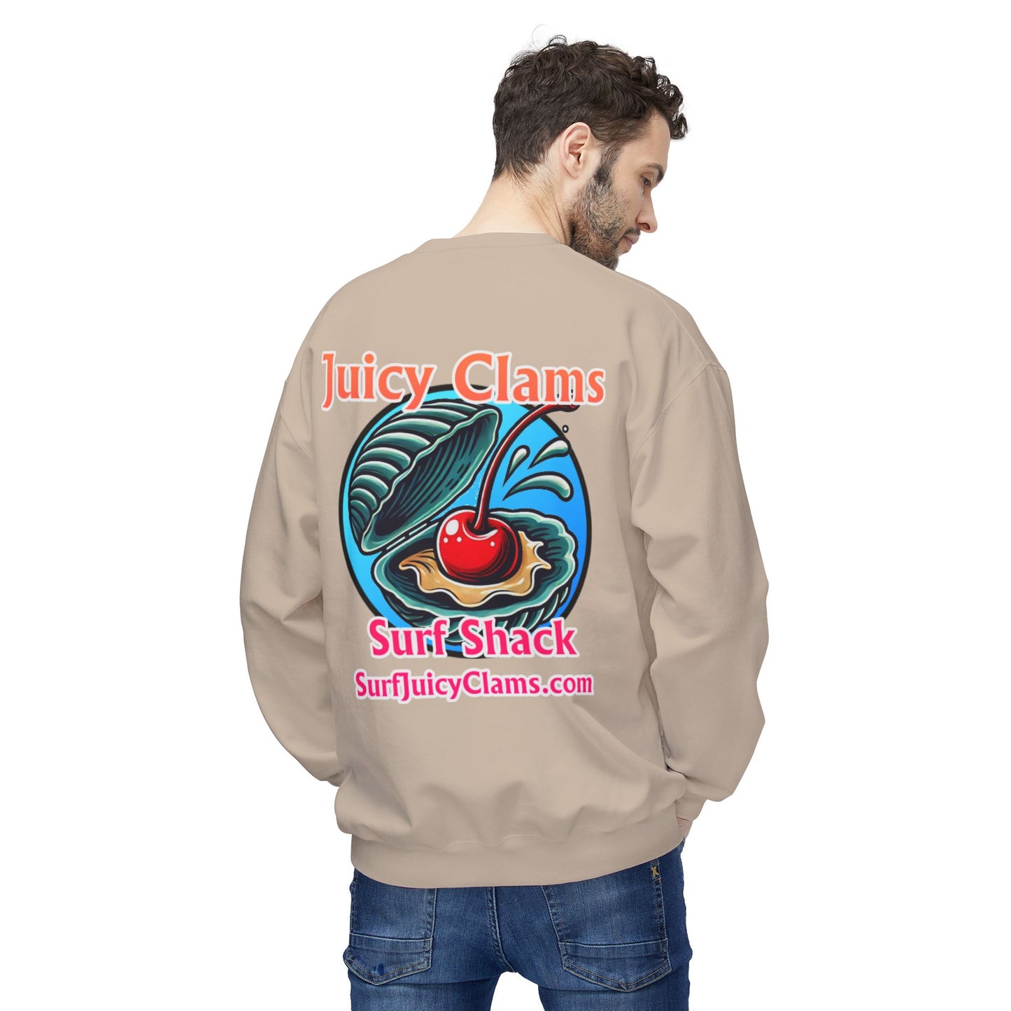 Juicy Clams Unisex Midweight Sweatshirt (A003)