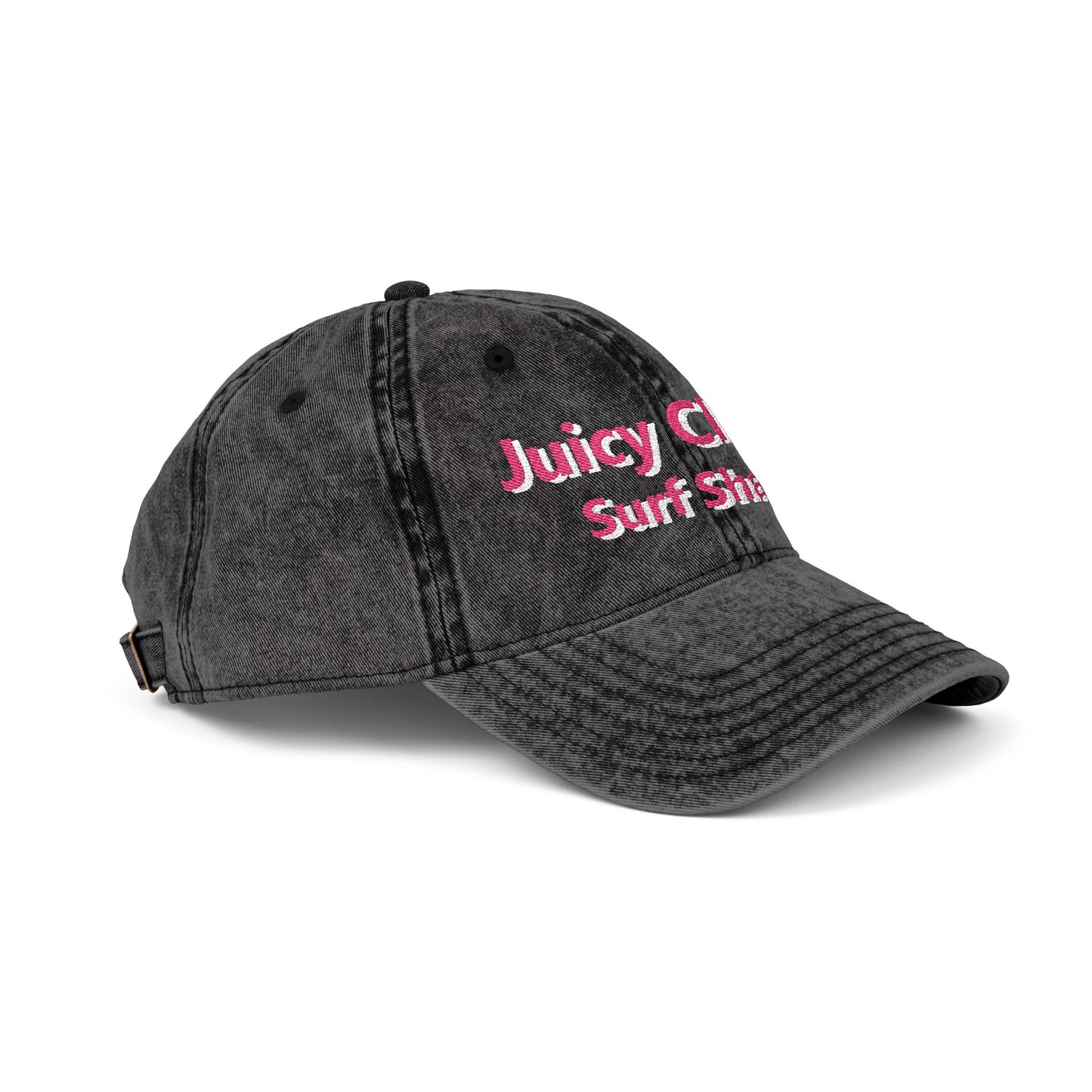 Juicy Clams Embroidered Vintage Cap (E003)