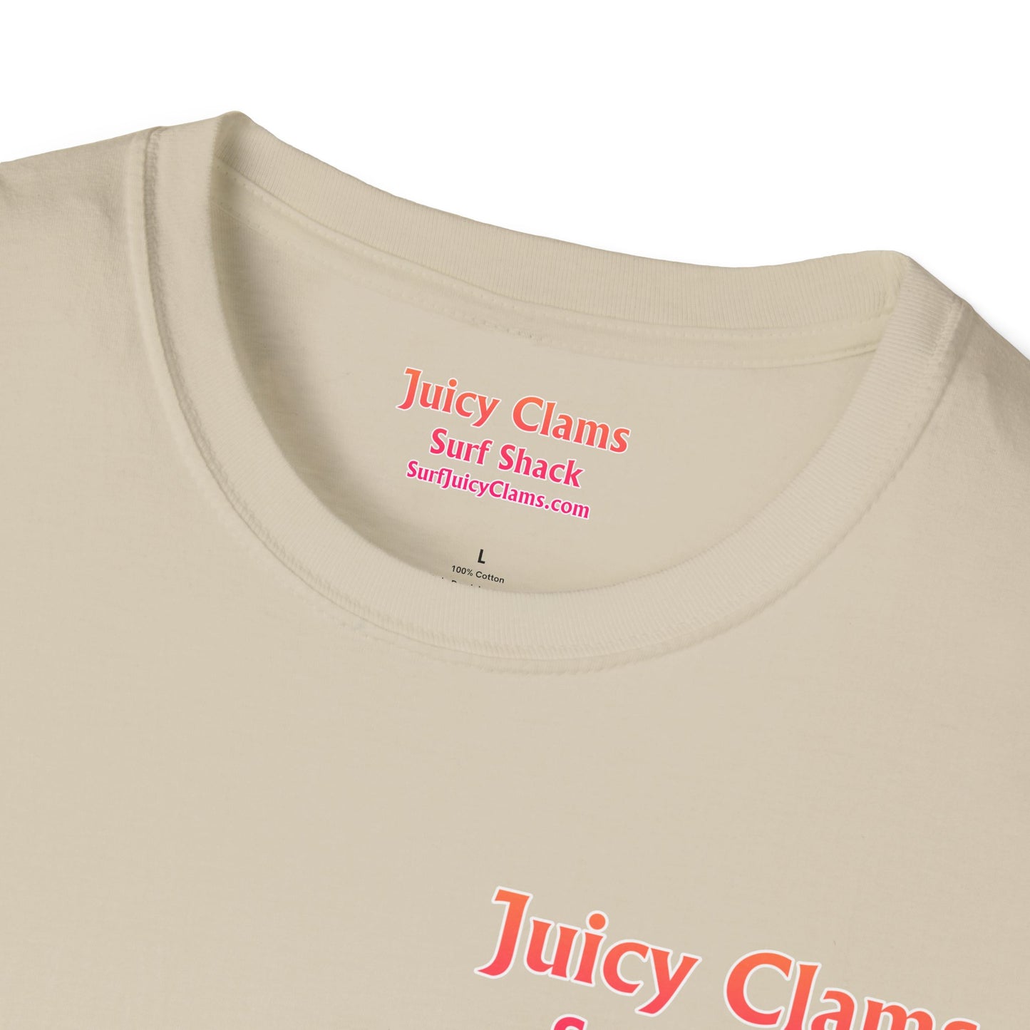 Juicy Clams Unisex Logo T-Shirt (A200)