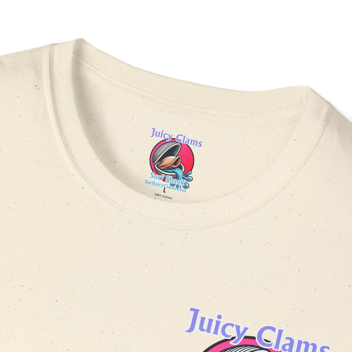 Juicy Clams Unisex Logo T-Shirt (A007)