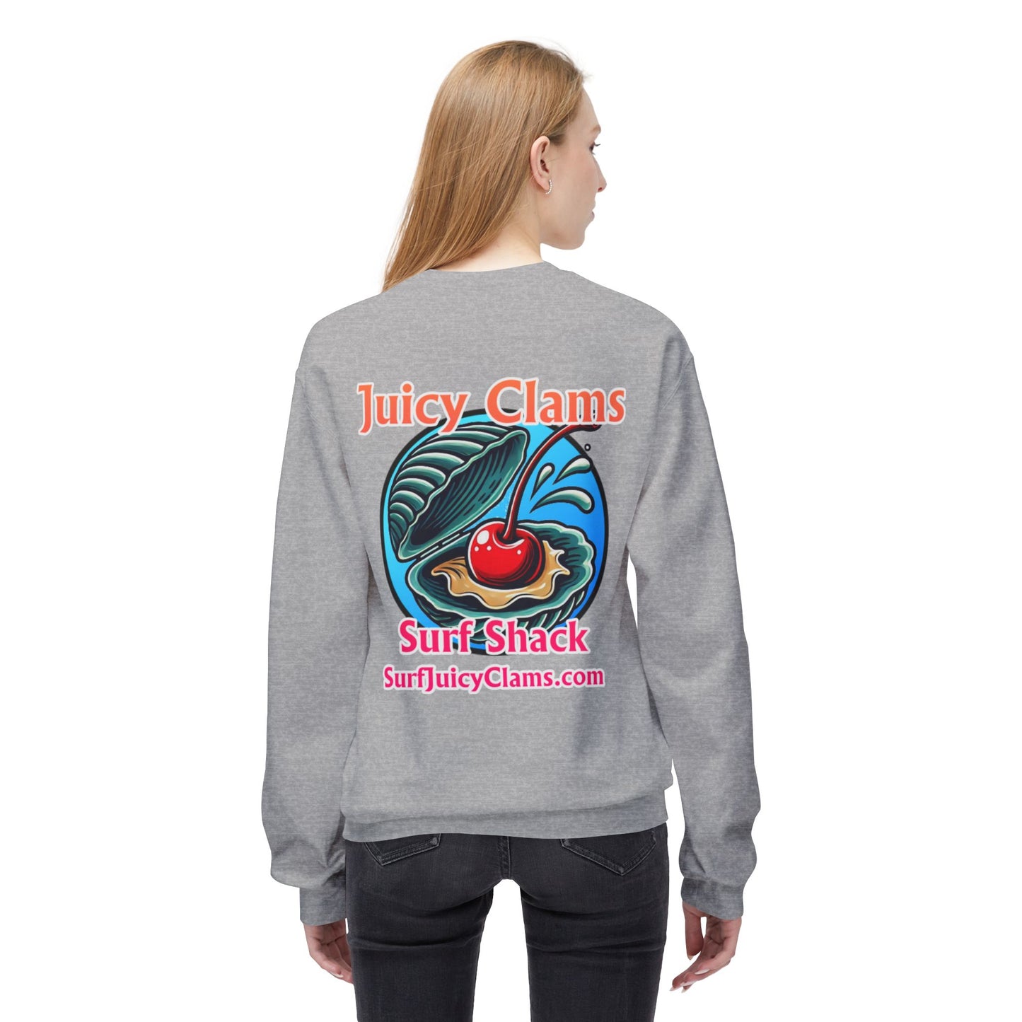 Juicy Clams Unisex Midweight Sweatshirt (A003)