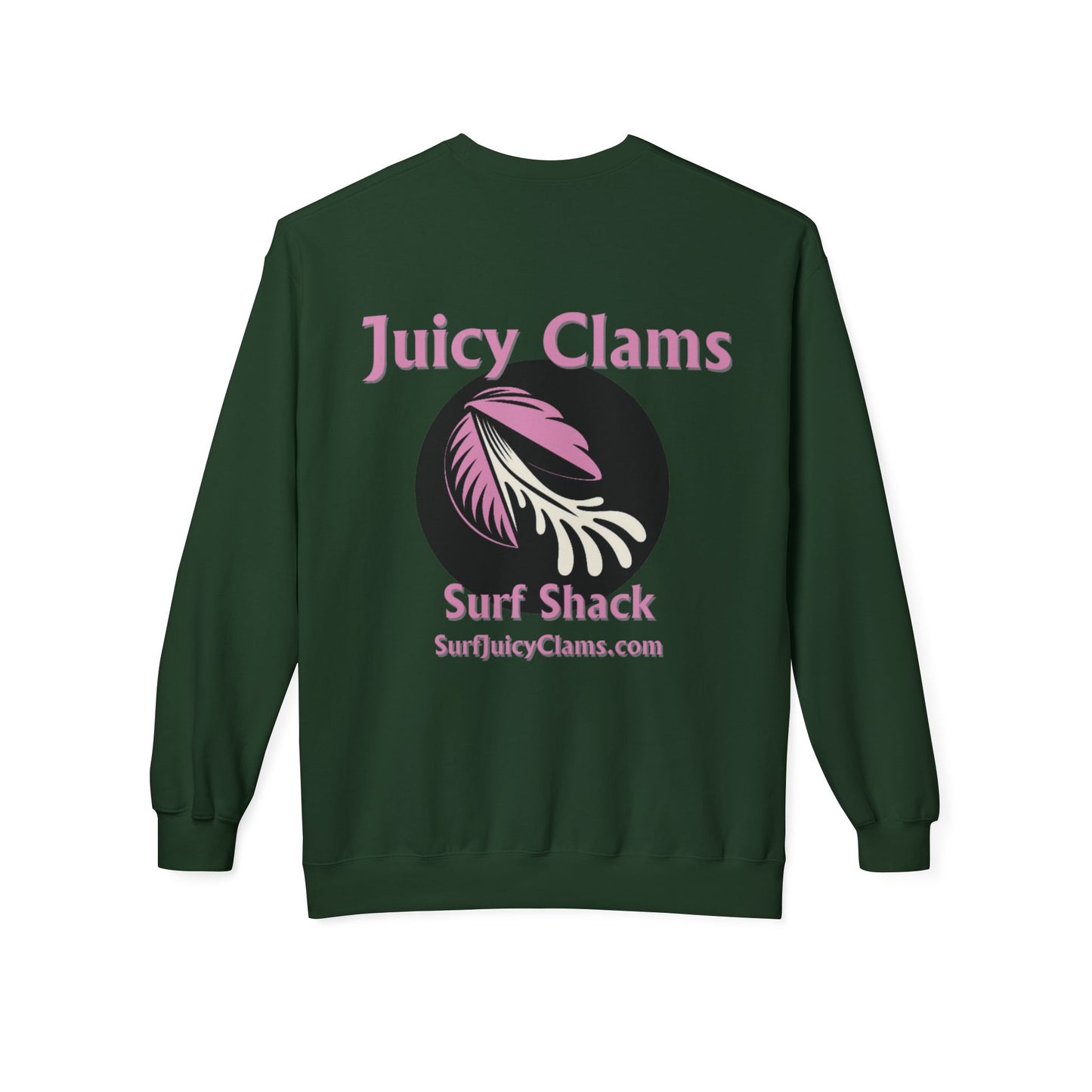 Juicy Clams Unisex Midweight Sweatshirt (A001)