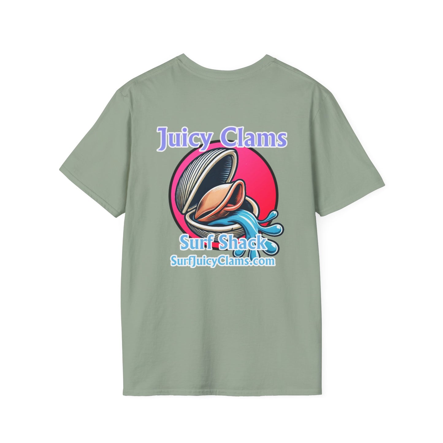 Juicy Clams Unisex Logo T-Shirt (A007)