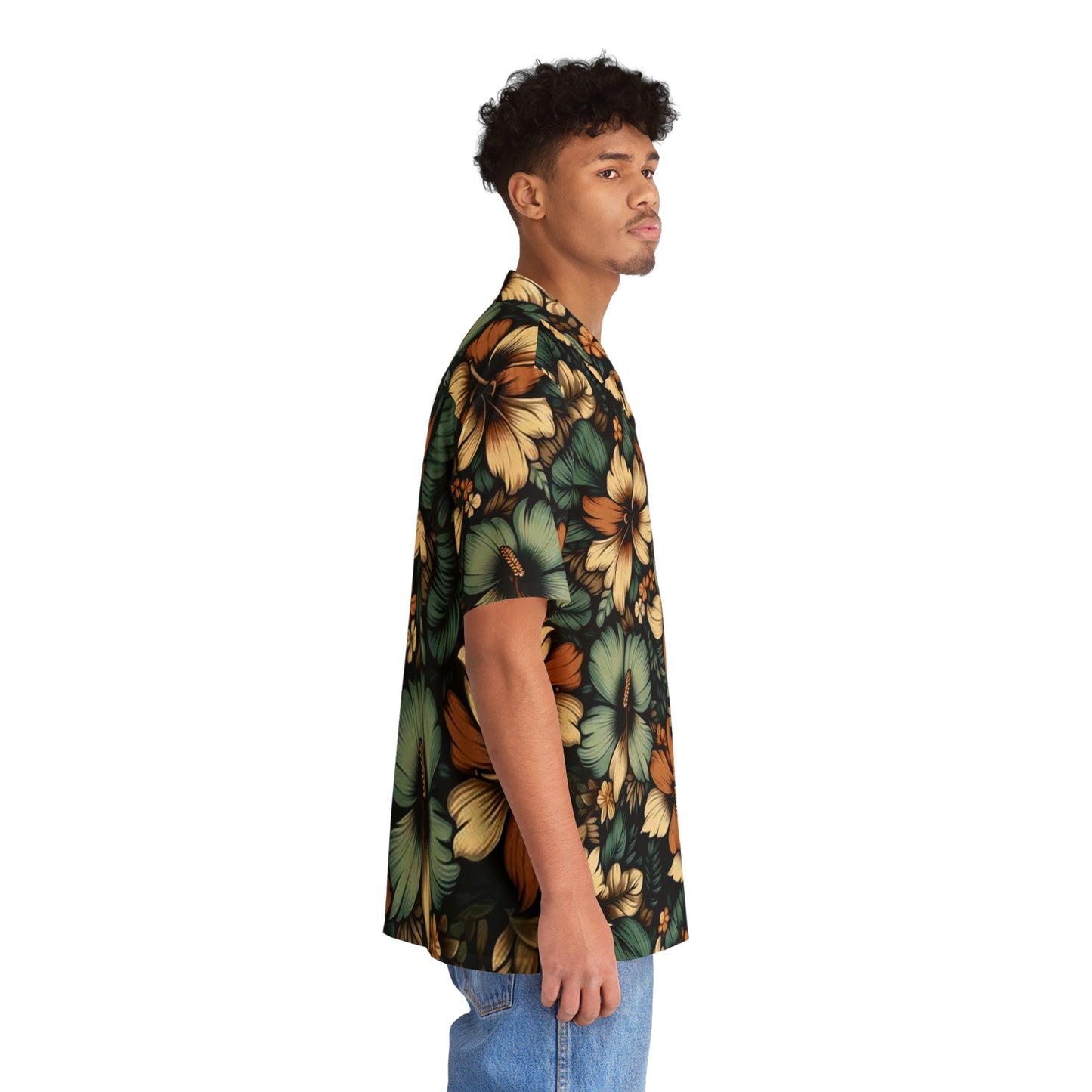 Juicy Clams Men's Hawaiian Shirt (1101)