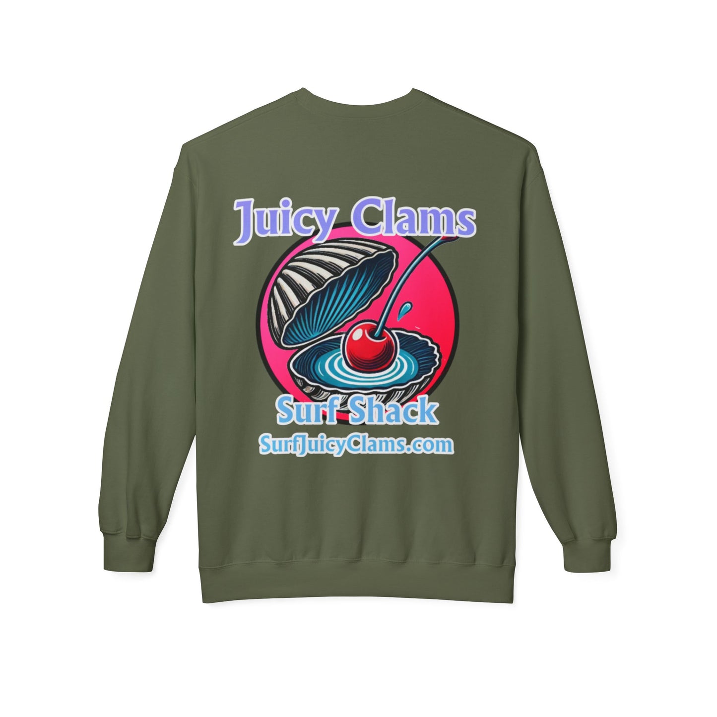 Juicy Clams Unisex Midweight Sweatshirt (A008)