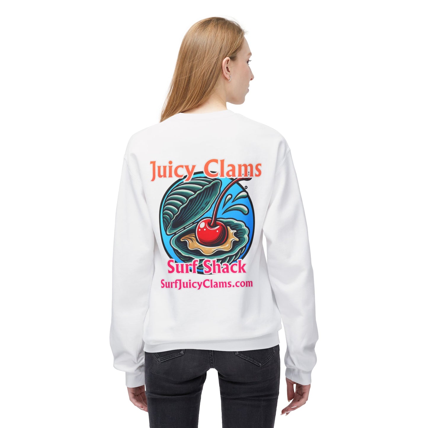 Juicy Clams Unisex Midweight Sweatshirt (A003)