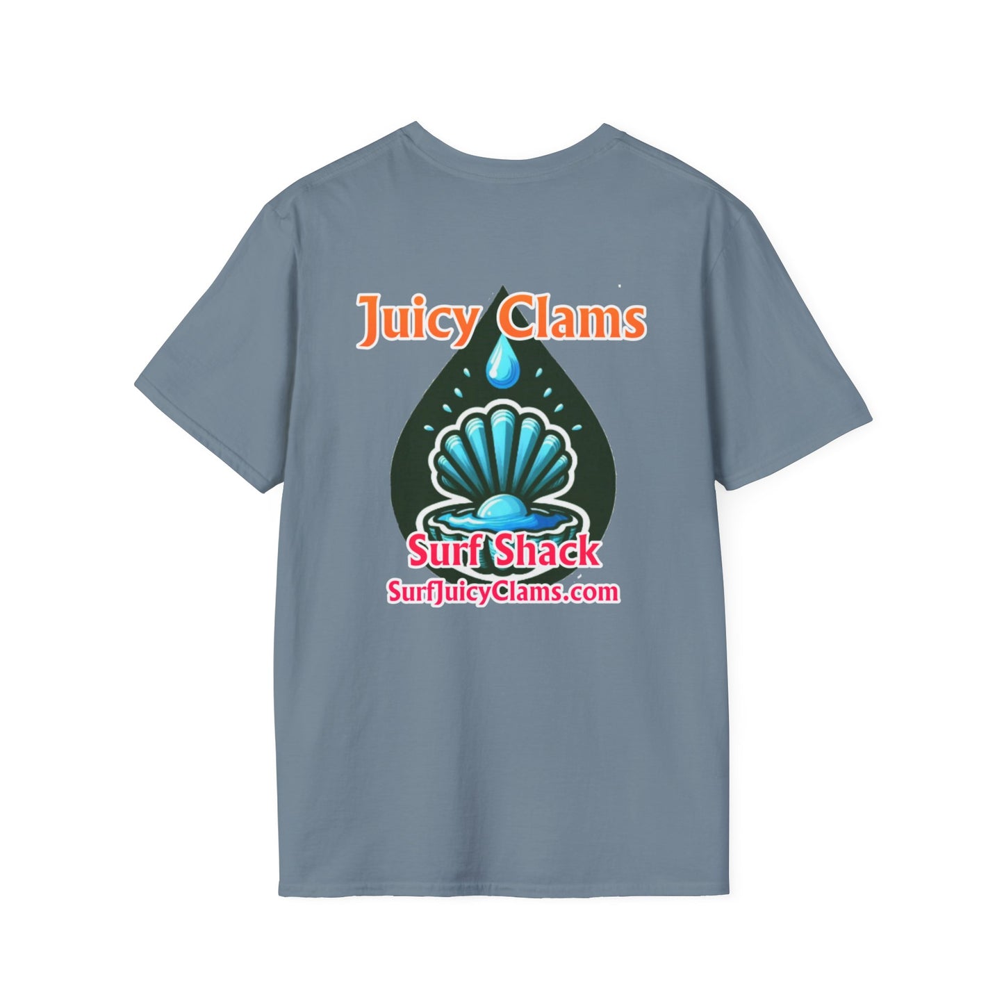 Juicy Clams Unisex Logo T-Shirt (A015)