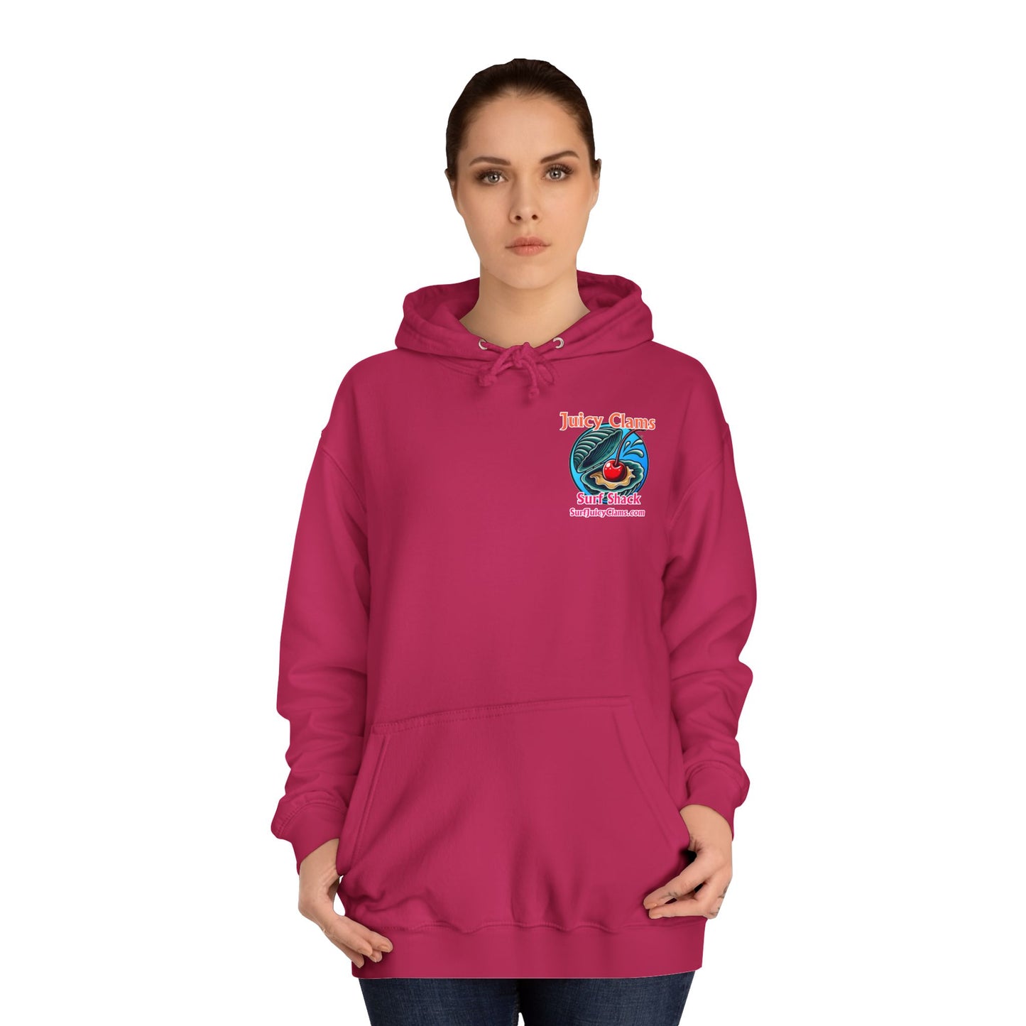 Juicy Clams Unisex College Hoodie (A003)