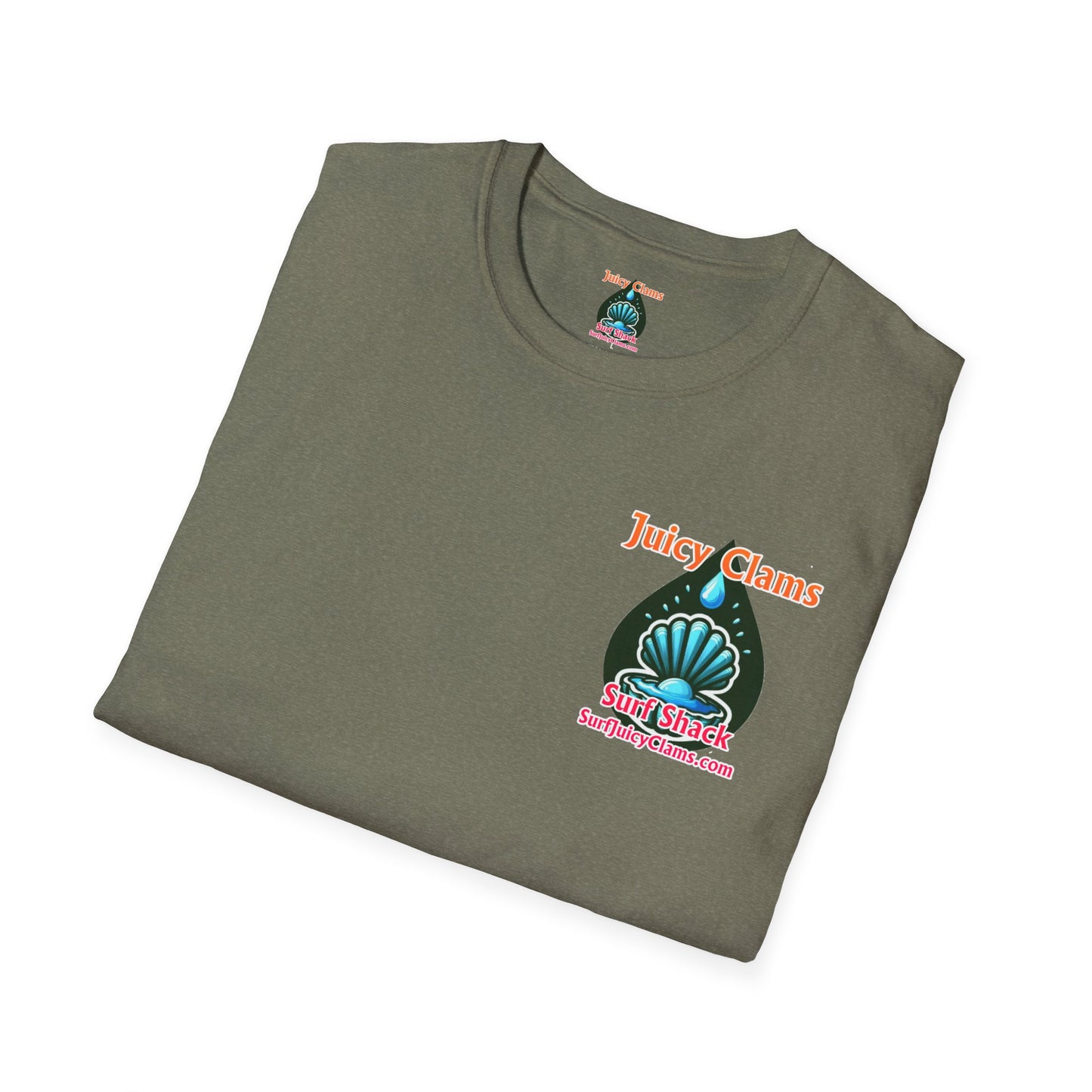 Juicy Clams Unisex Logo T-Shirt (A015)
