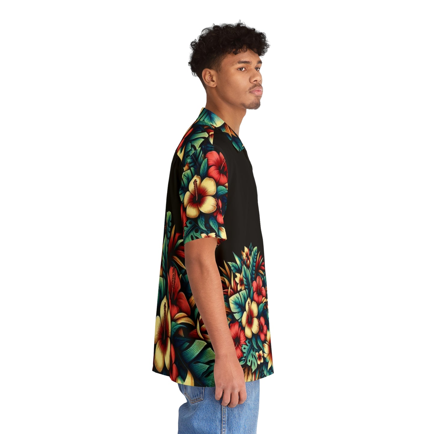 Juicy Clams Men's Hawaiian Shirt (1088)