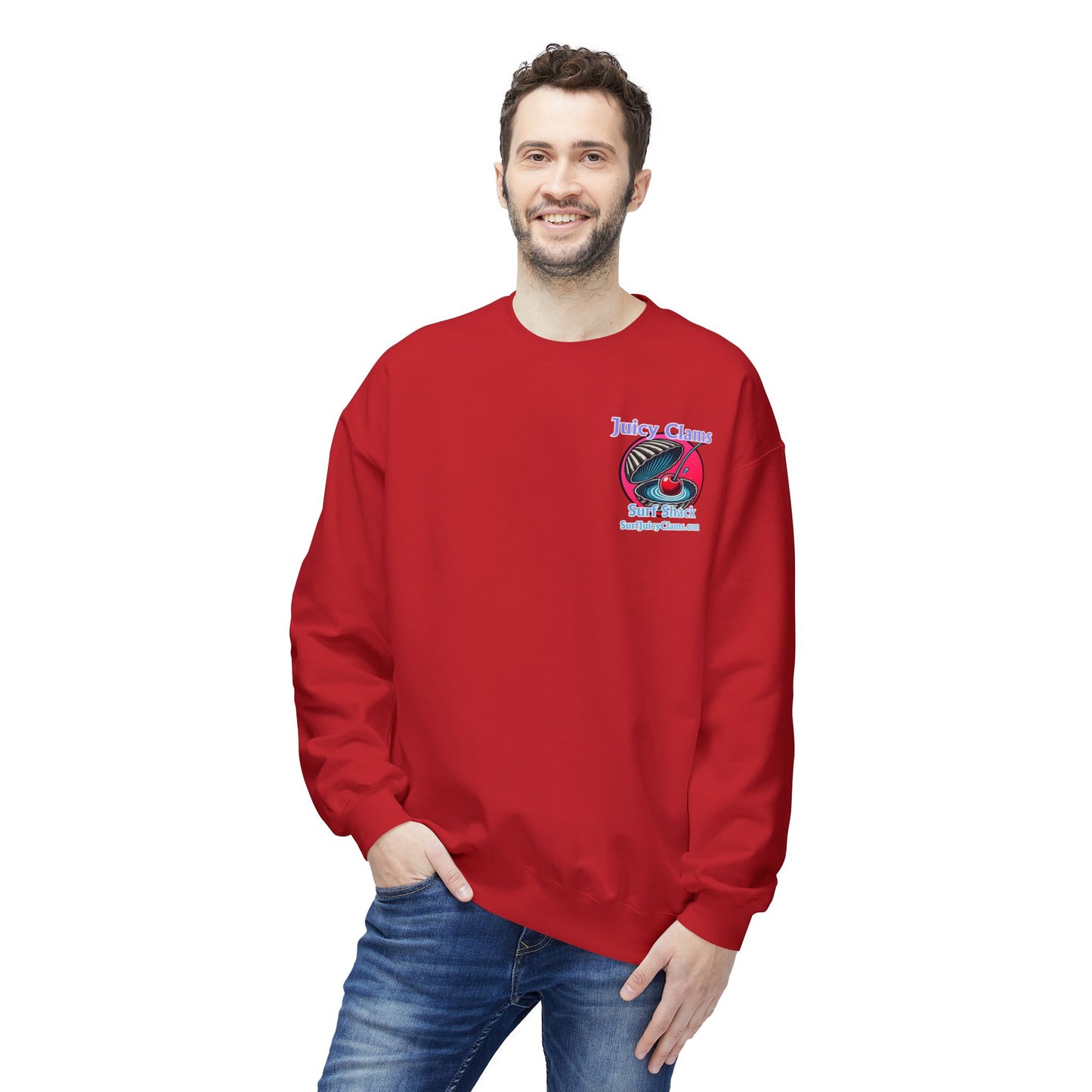 Juicy Clams Unisex Midweight Sweatshirt (A008)
