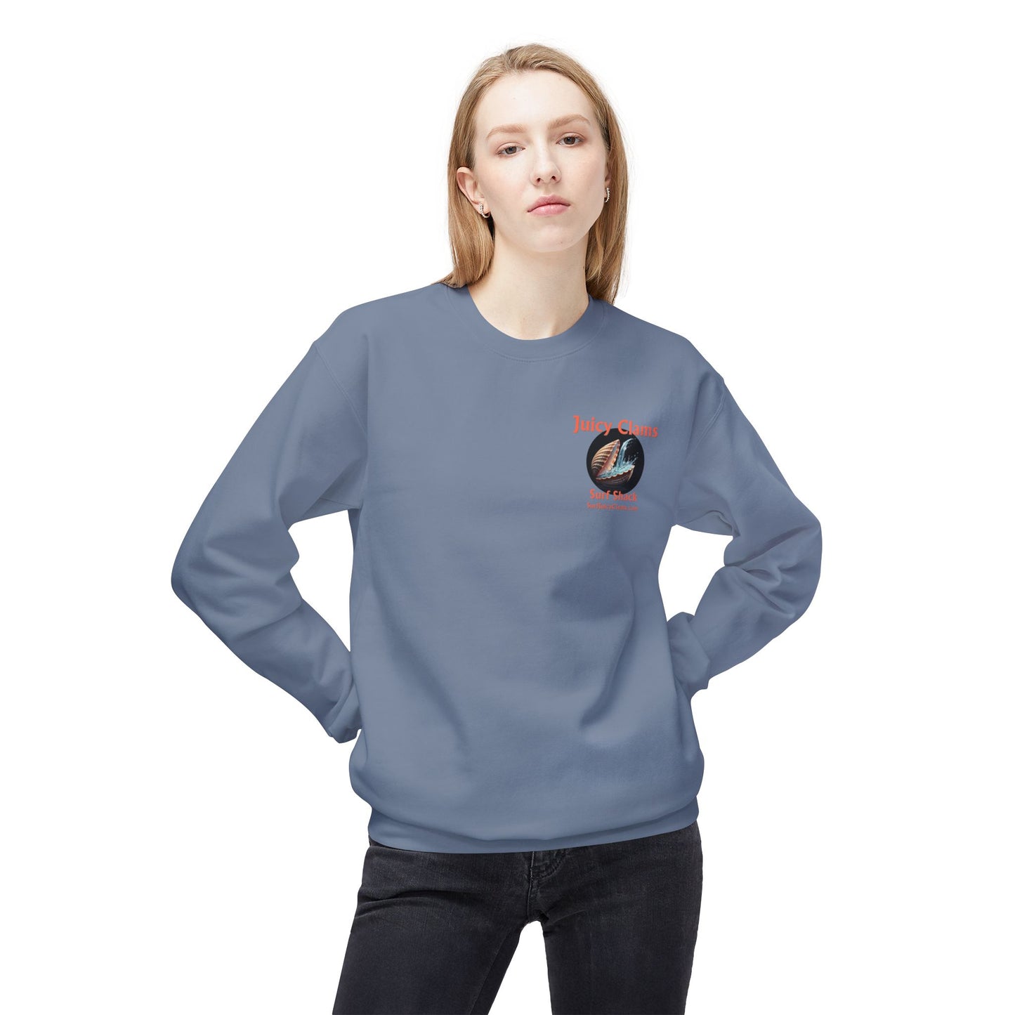 Juicy Clams Unisex Midweight Sweatshirt (A011)