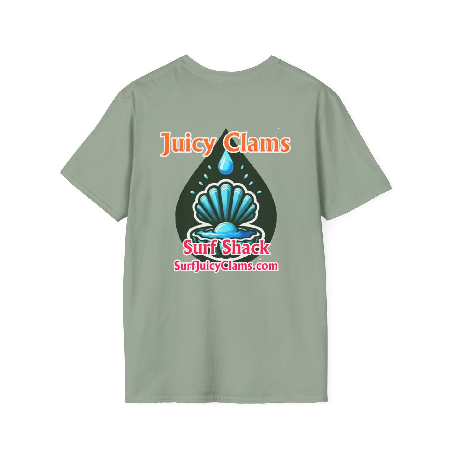 Juicy Clams Unisex Logo T-Shirt (A015)