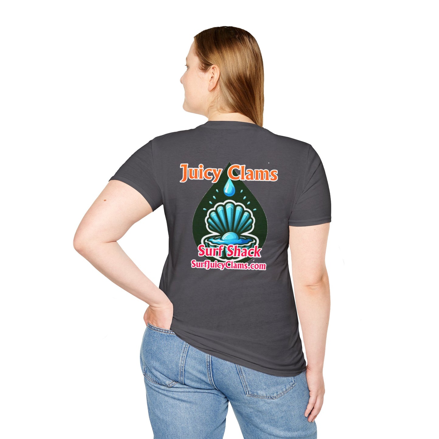Juicy Clams Unisex Logo T-Shirt (A015)