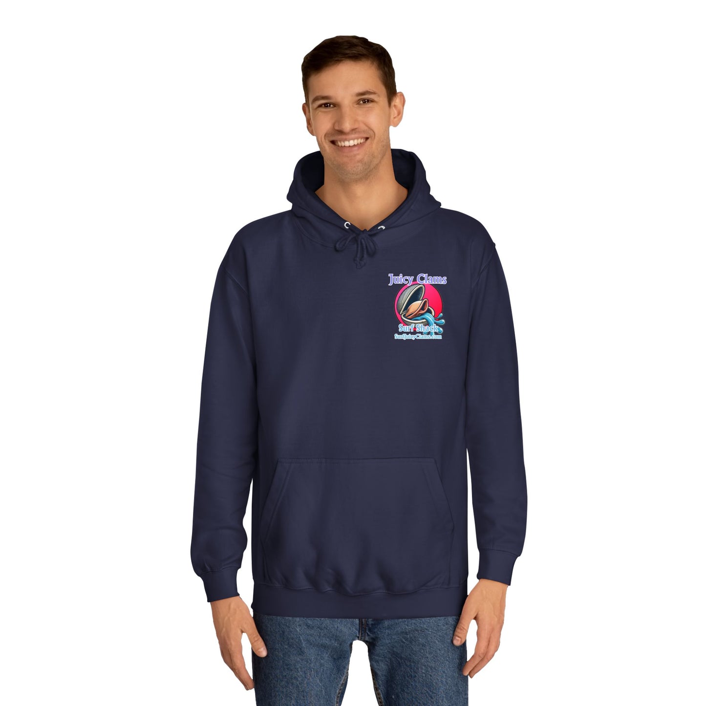 Juicy Clams Unisex College Hoodie (A007)