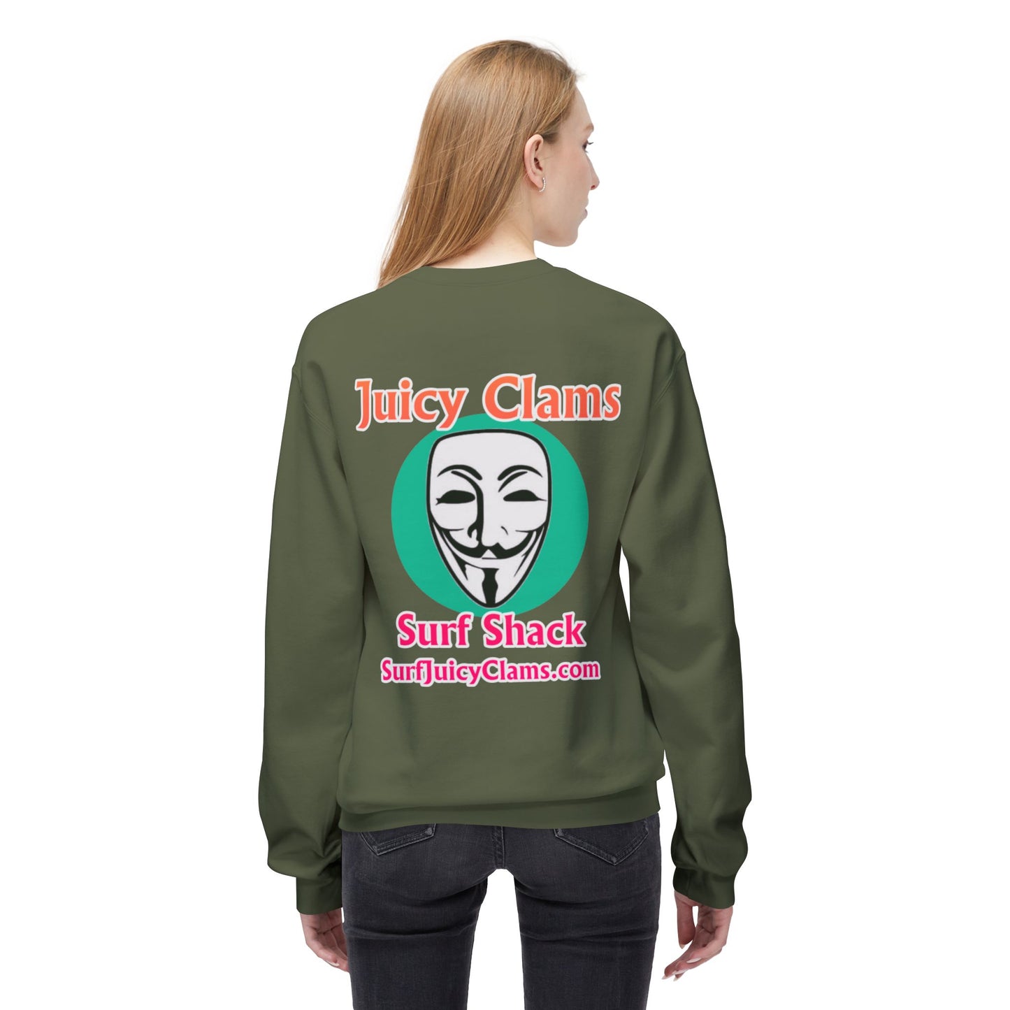 Juicy Clams Unisex Midweight Sweatshirt (A009)