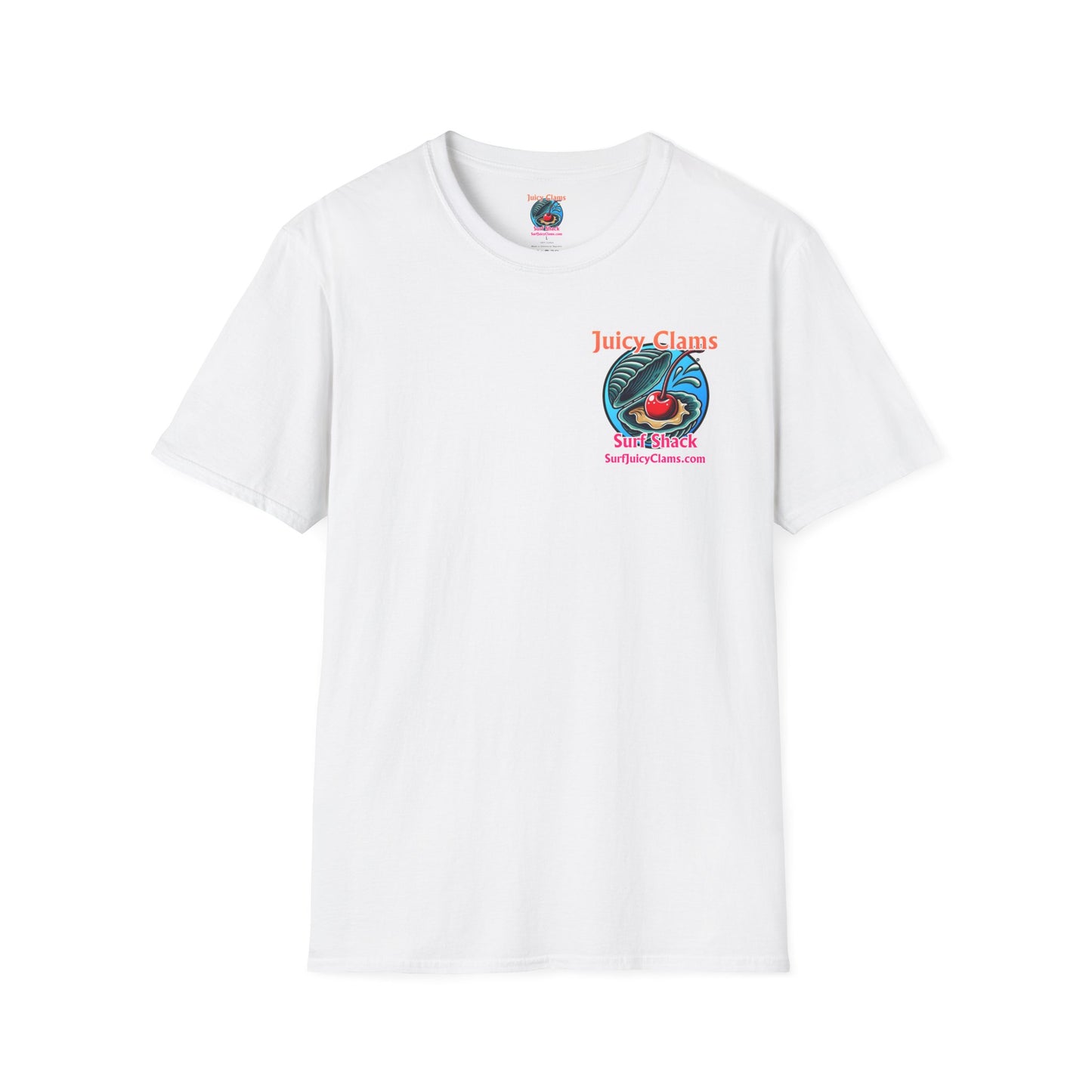 Juicy Clams Unisex Logo T-Shirt (A003)
