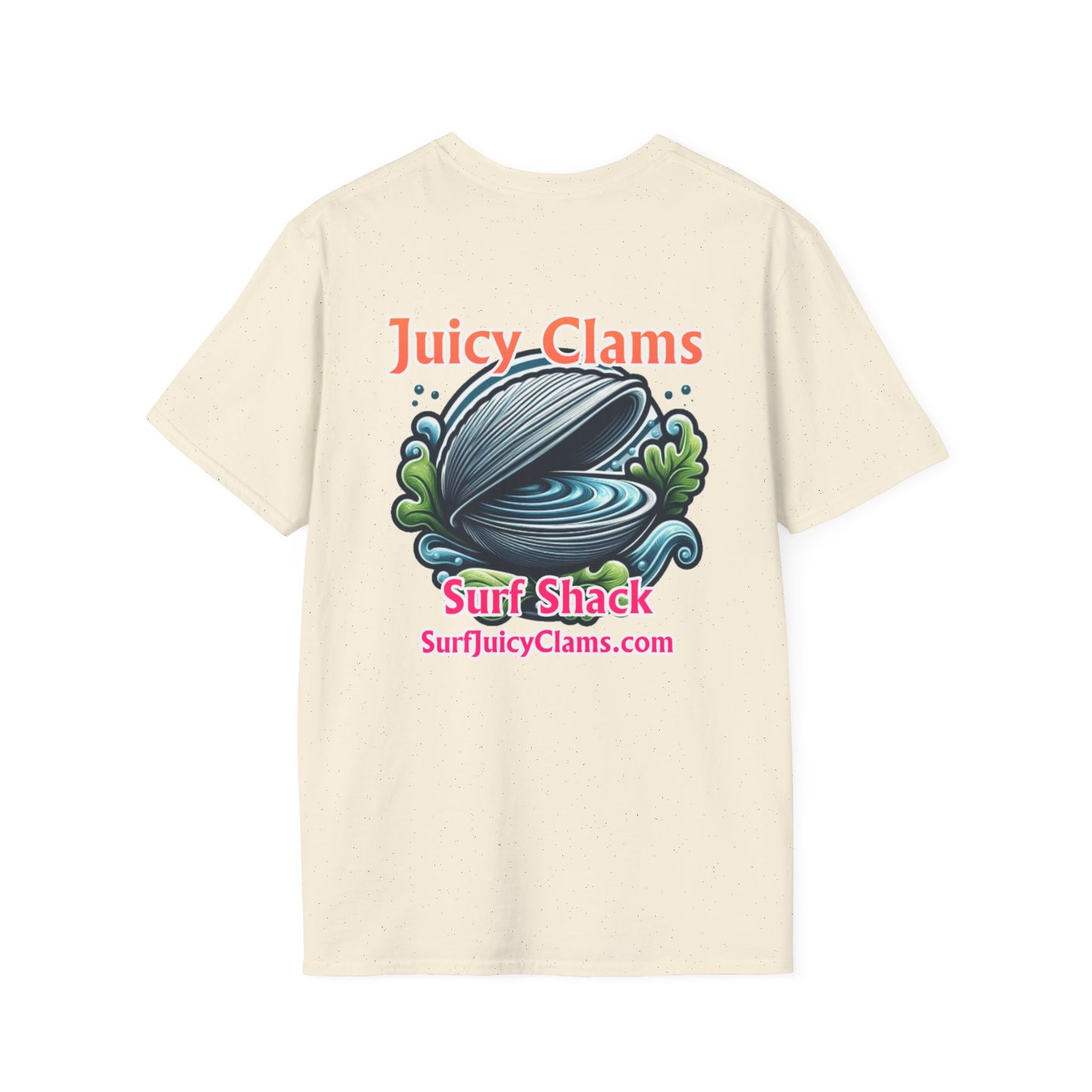 Juicy Clams Unisex Logo T-Shirt (A013)
