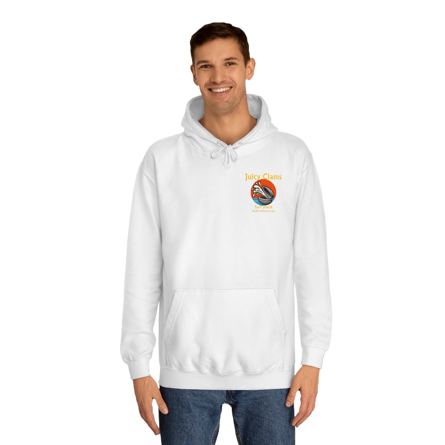 Juicy Clams Unisex College Hoodie (A005)