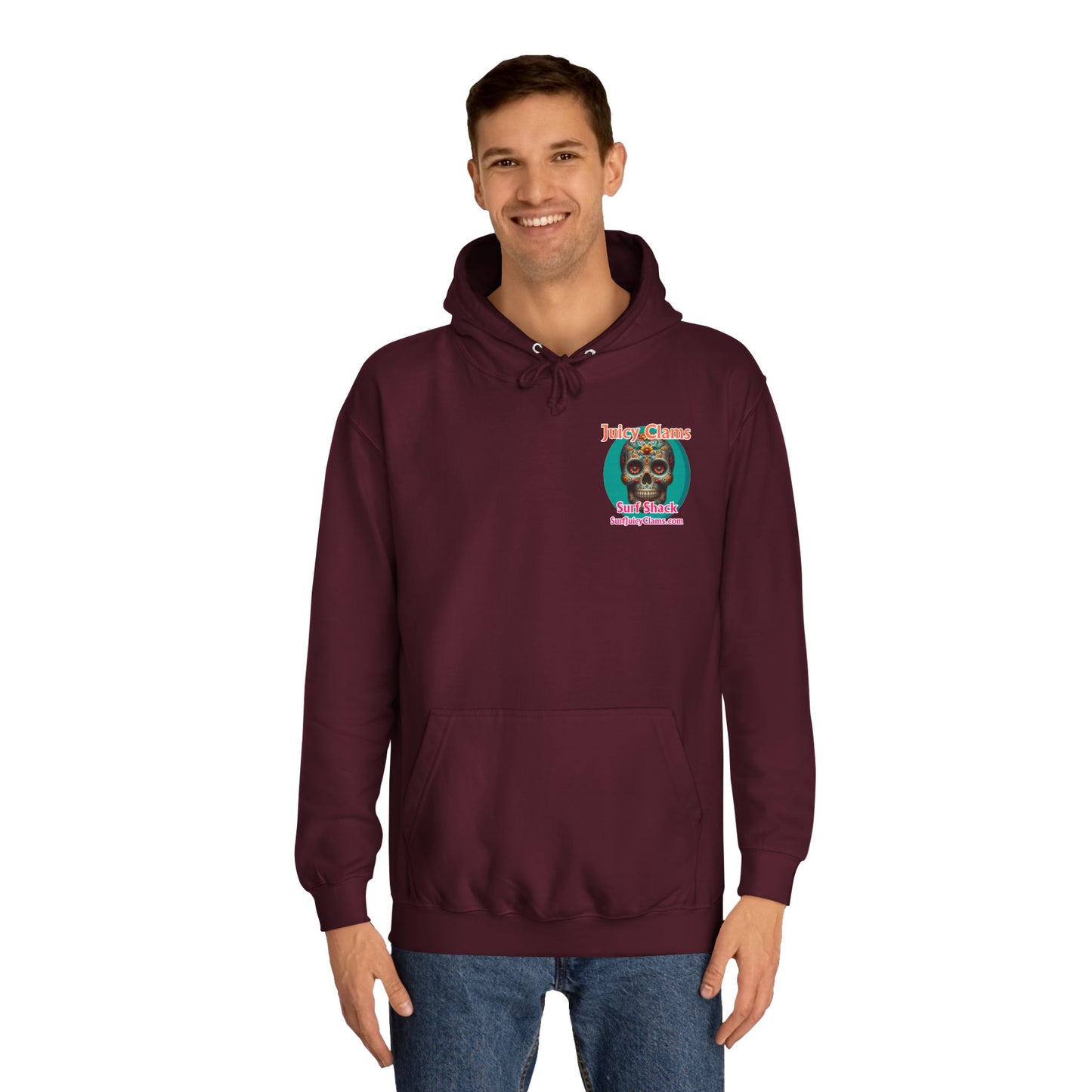 Juicy Clams Unisex College Hoodie (A014)