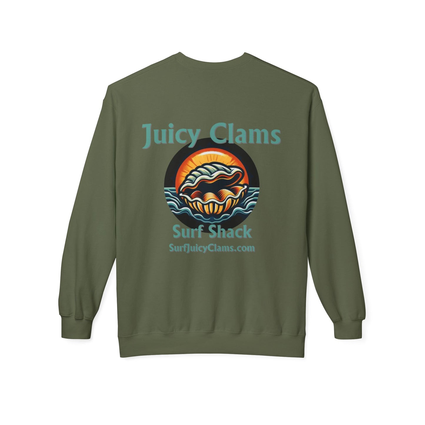 Juicy Clams Unisex Midweight Sweatshirt (A002)