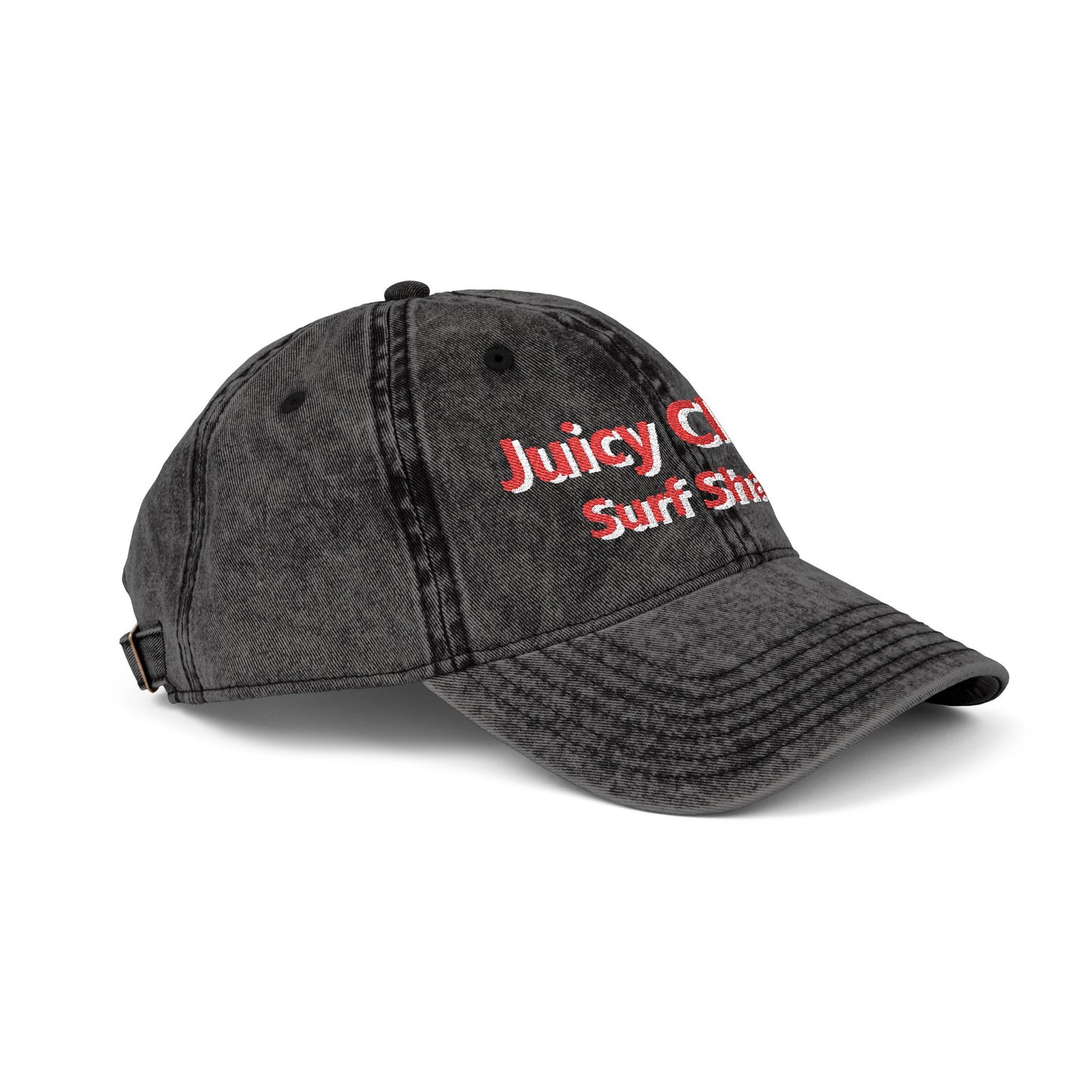 Juicy Clams Embroidered Vintage Cap (E001)