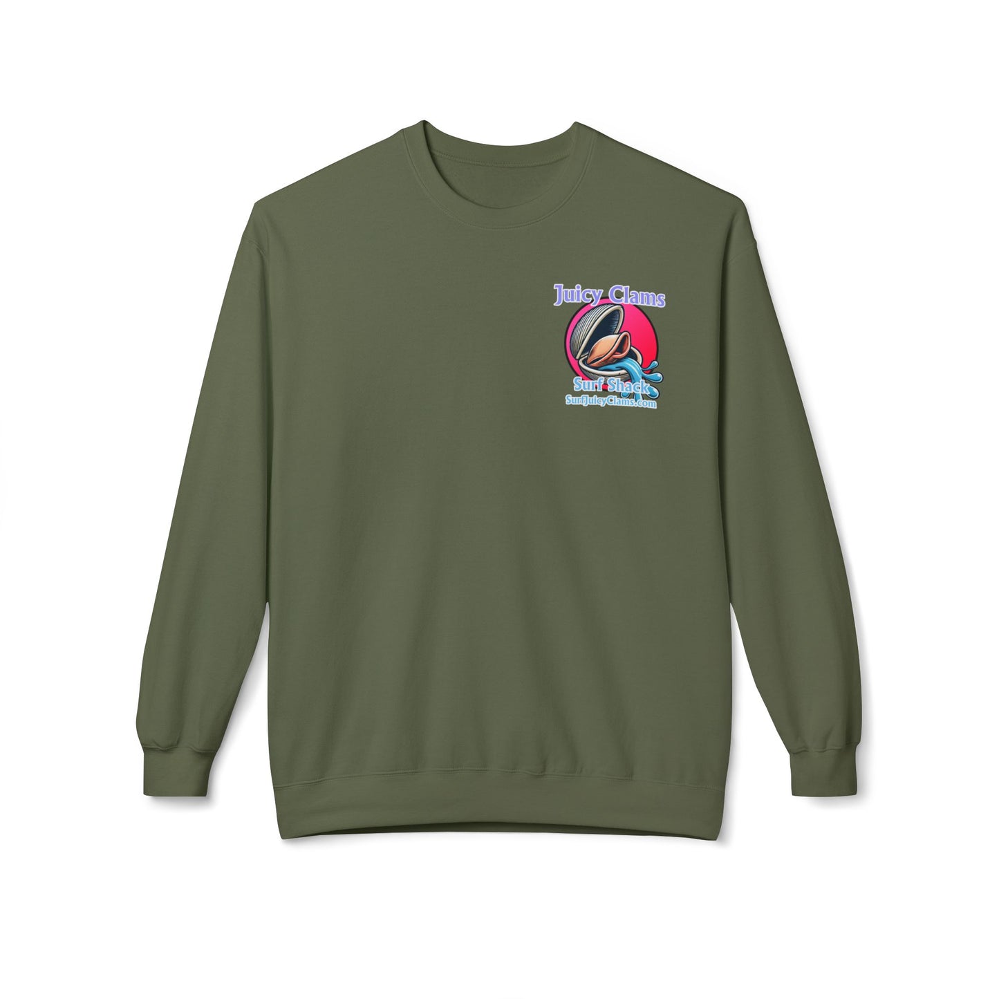 Juicy Clams Unisex Midweight Sweatshirt (A007)