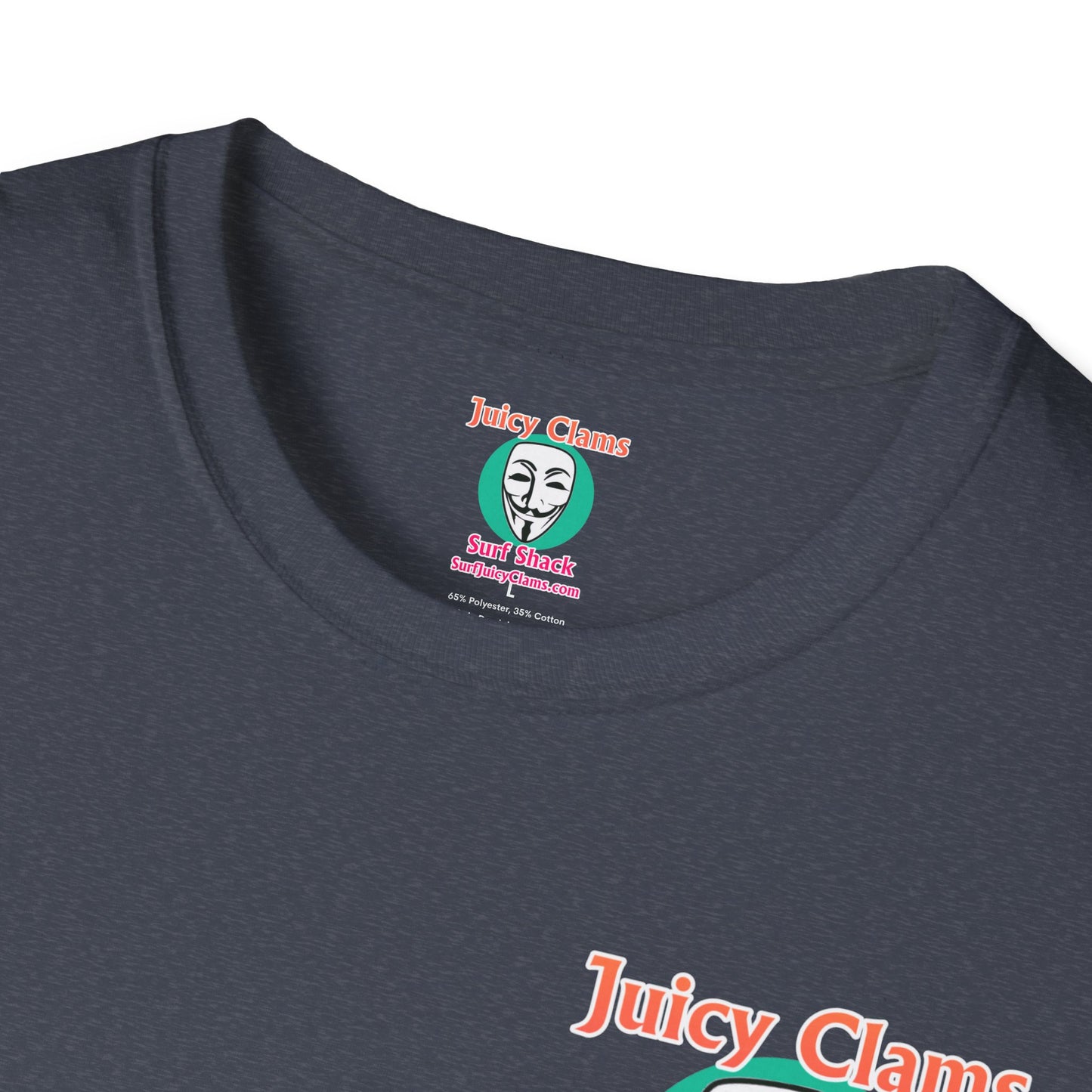 Juicy Clams Unisex Logo T-Shirt (A009)