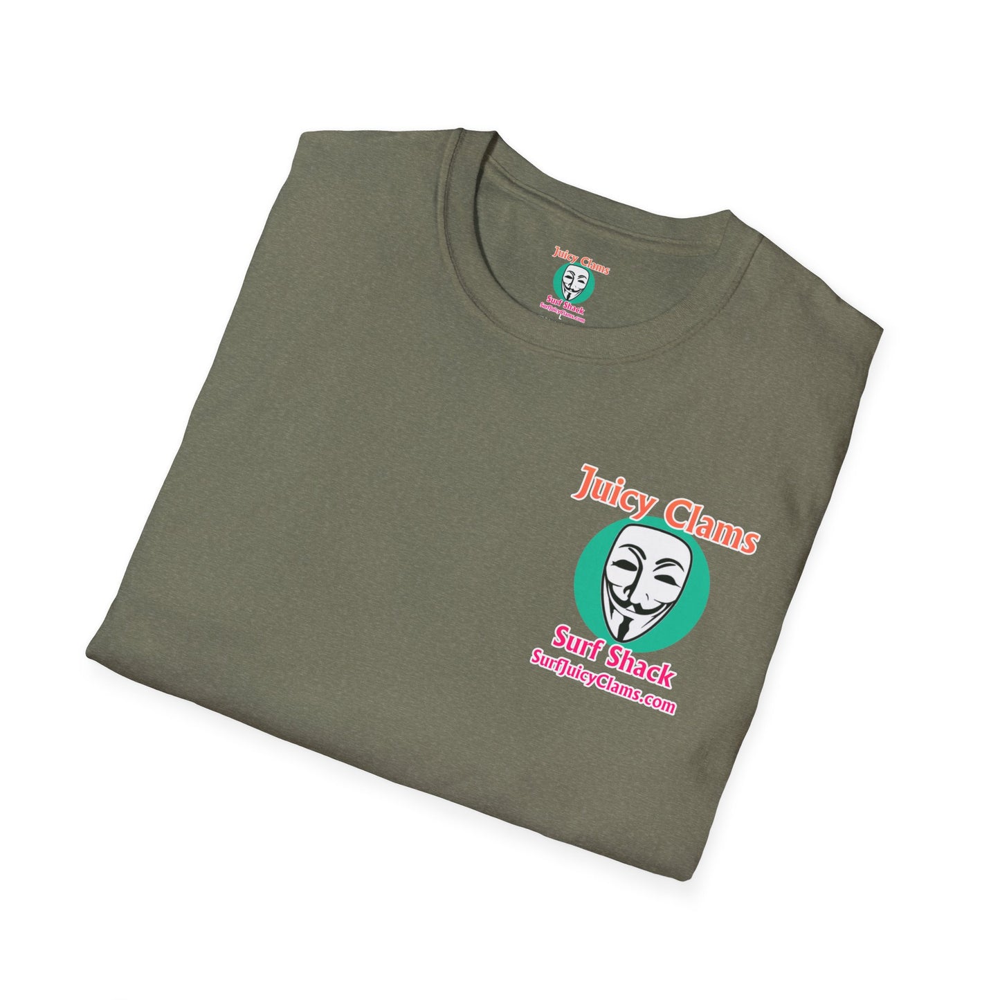 Juicy Clams Unisex Logo T-Shirt (A009)