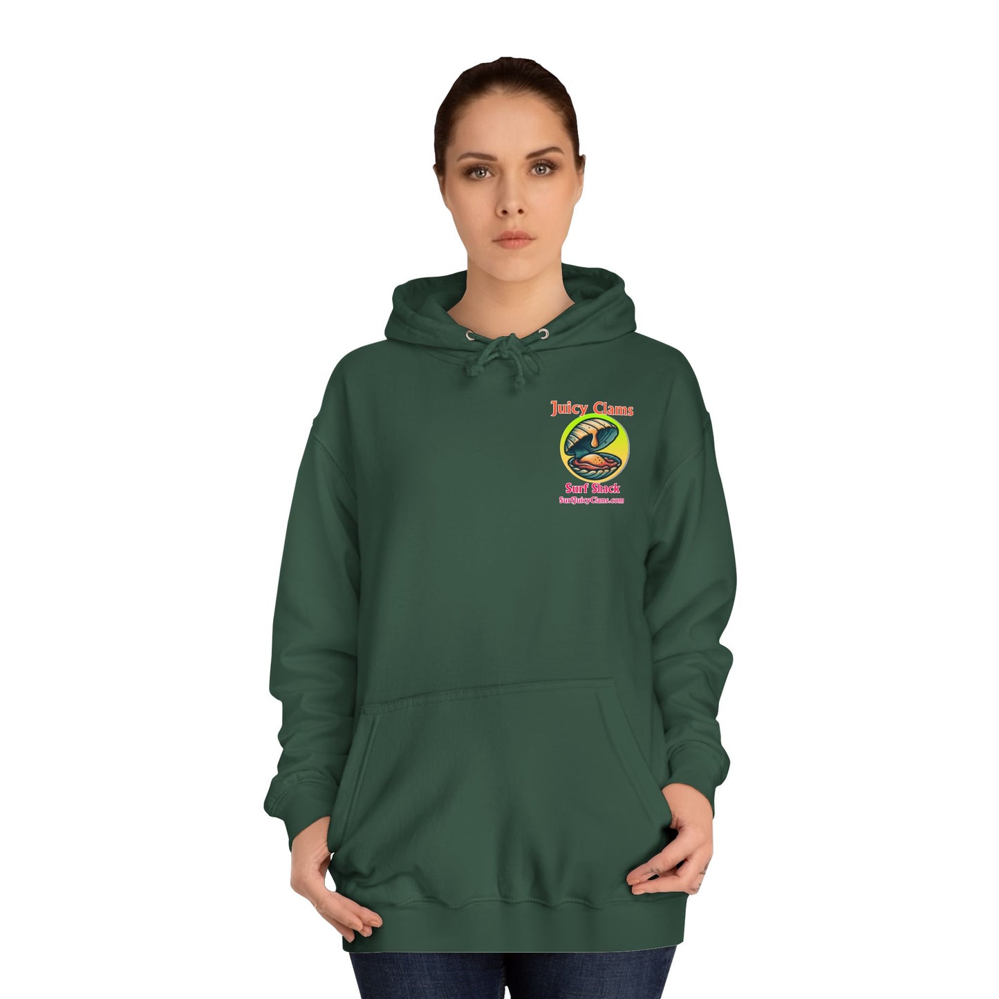 Juicy Clams Unisex College Hoodie (A010)