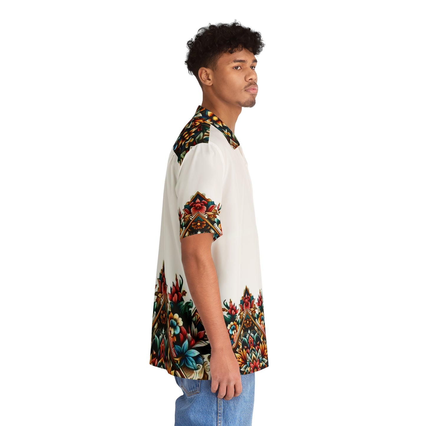 Juicy Clams Men's Hawaiian Shirt (1145)