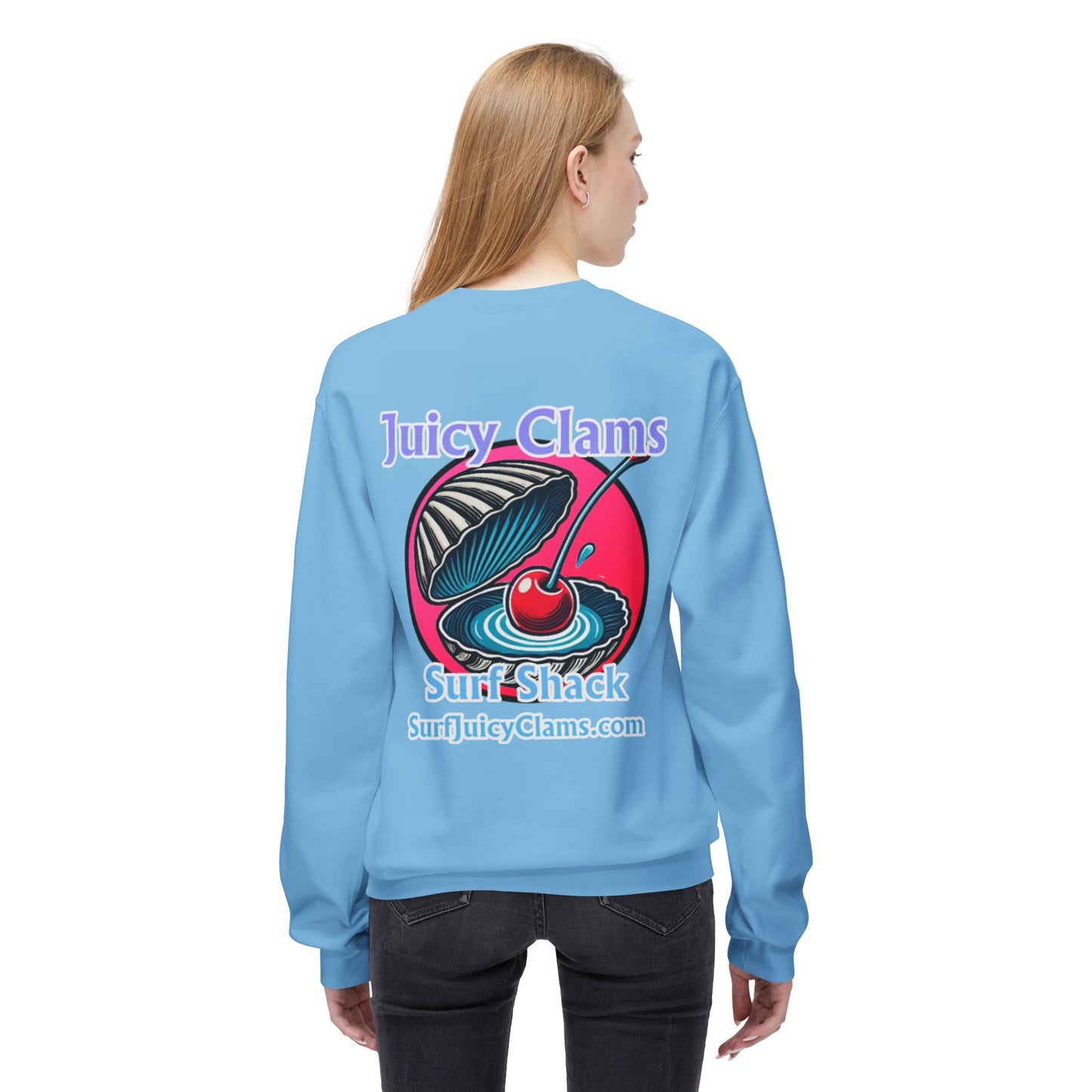 Juicy Clams Unisex Midweight Sweatshirt (A008)