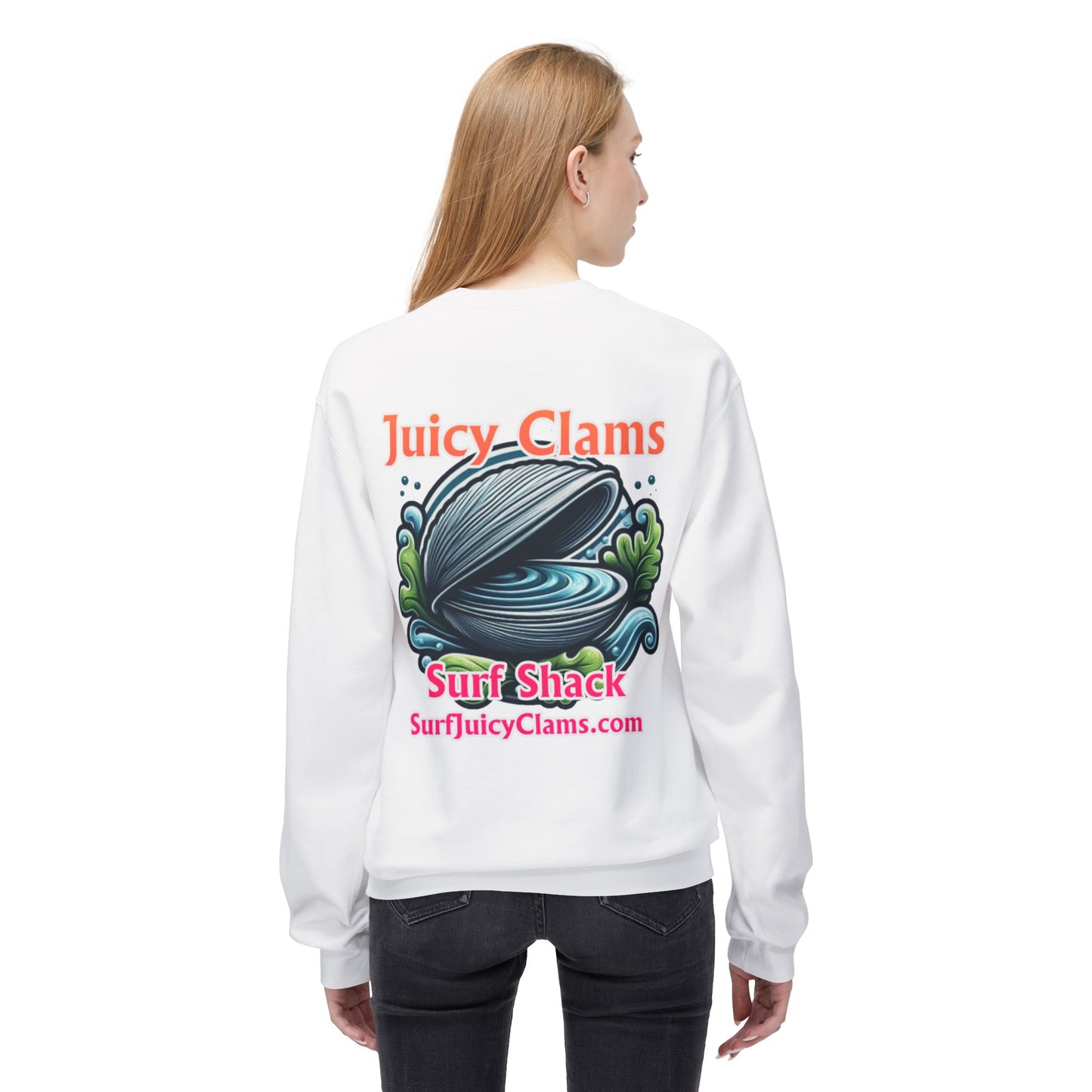 Juicy Clams Unisex Midweight Sweatshirt (A013)