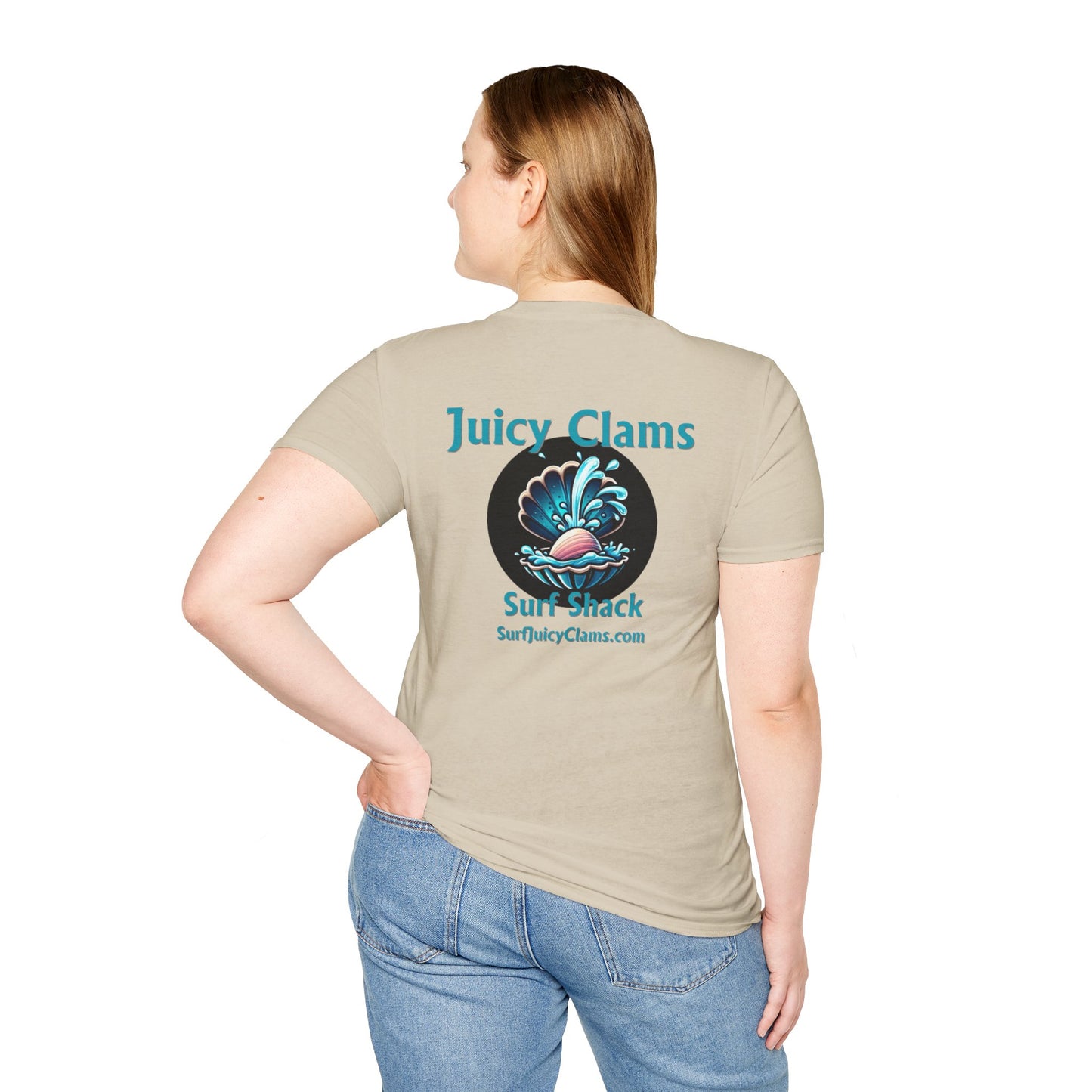Juicy Clams Unisex Logo T-Shirt (A004)