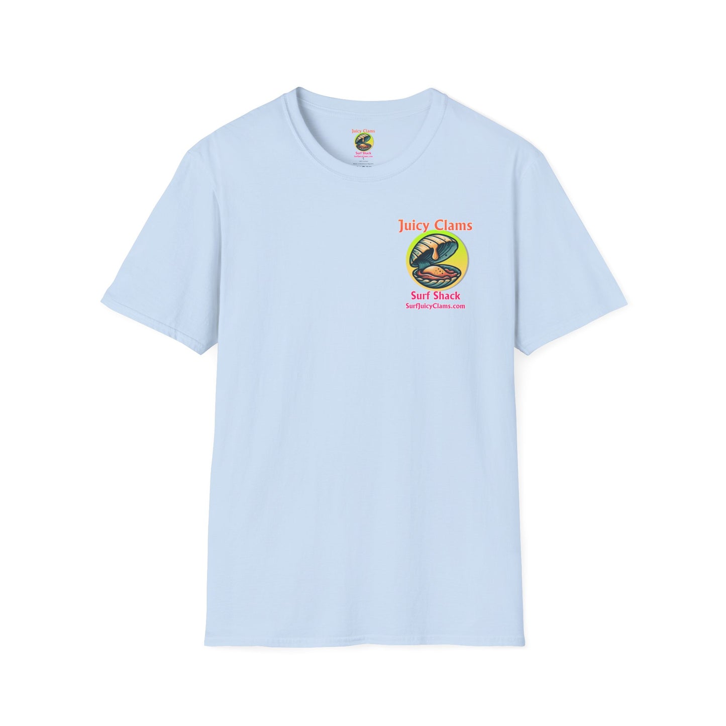 Juicy Clams Unisex Logo T-Shirt (A010)