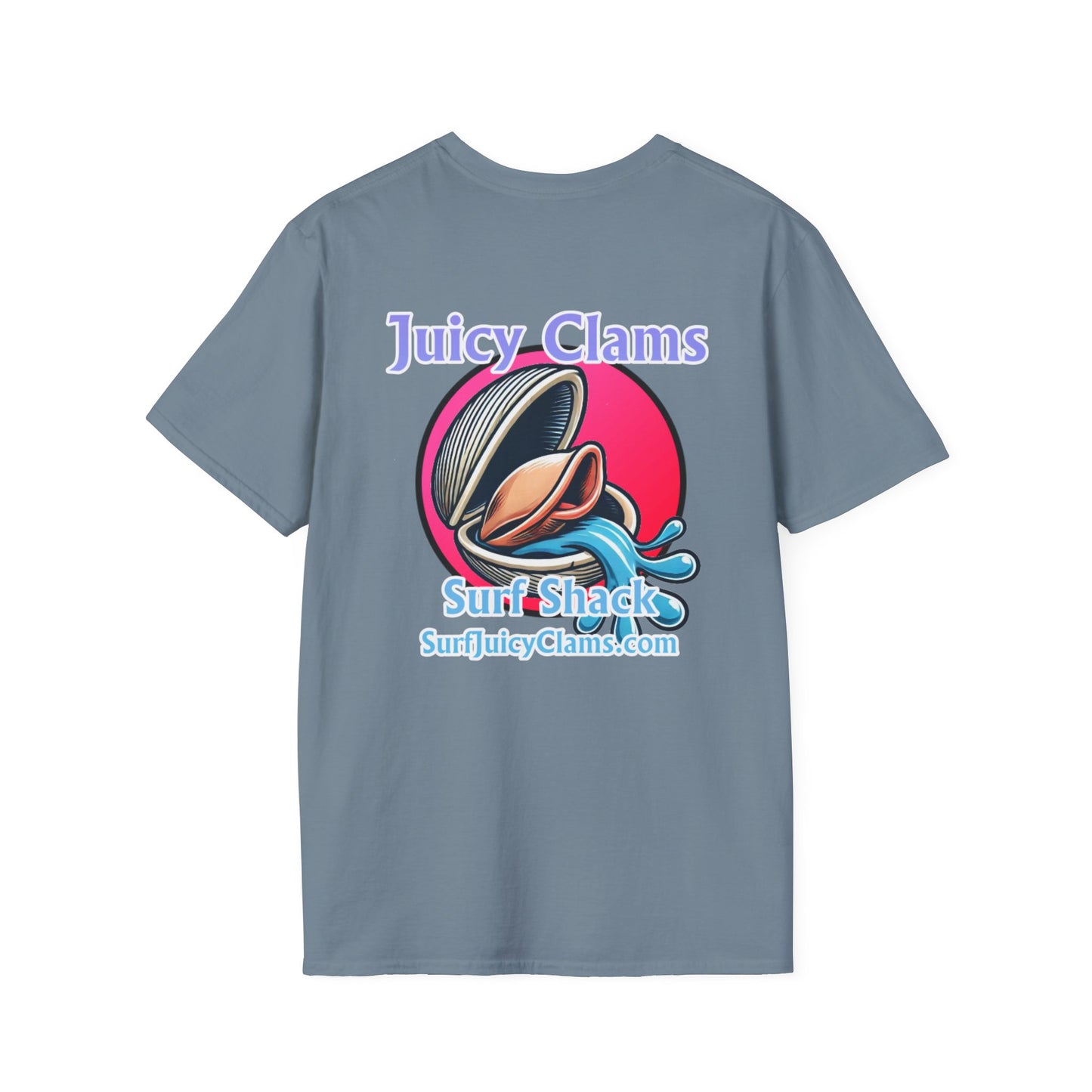 Juicy Clams Unisex Logo T-Shirt (A007)