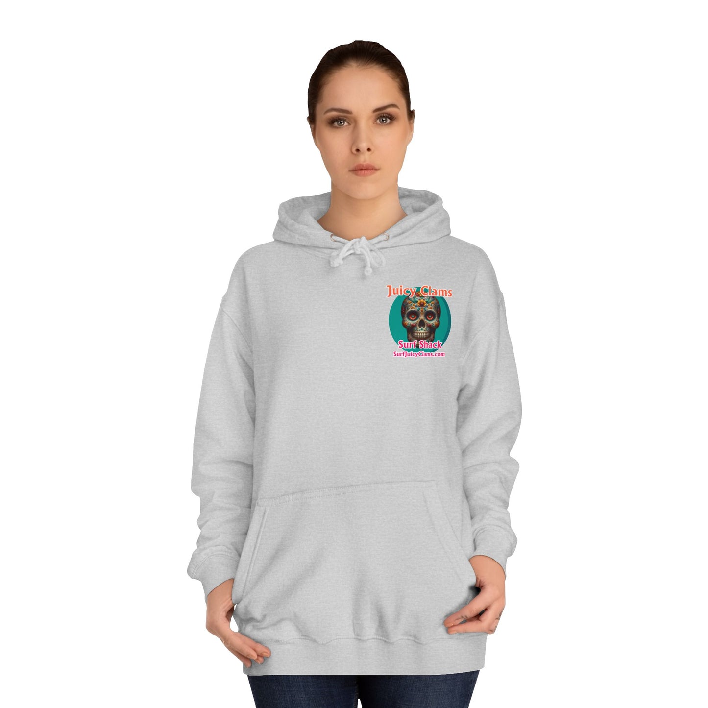 Juicy Clams Unisex College Hoodie (A014)