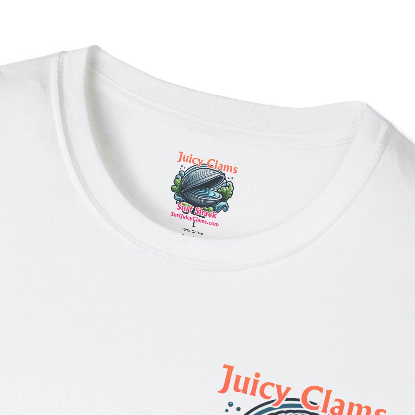 Juicy Clams Unisex Logo T-Shirt (A013)