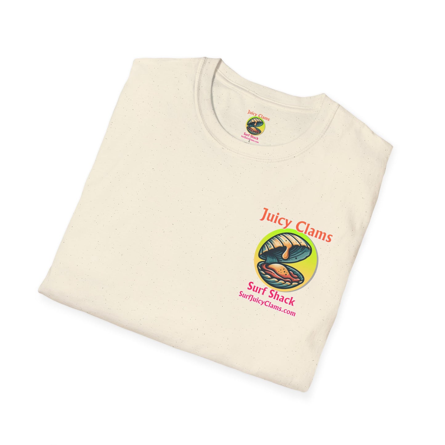 Juicy Clams Unisex Logo T-Shirt (A010)