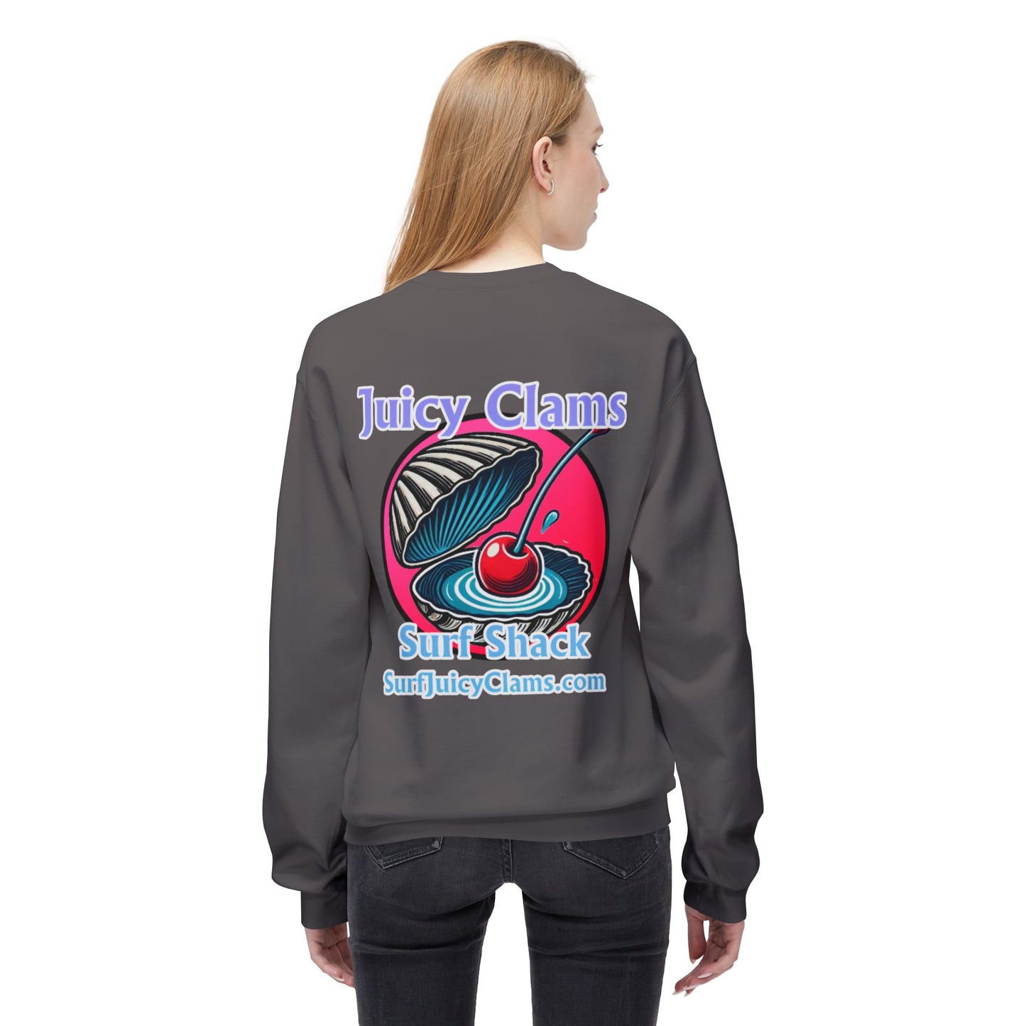 Juicy Clams Unisex Midweight Sweatshirt (A008)