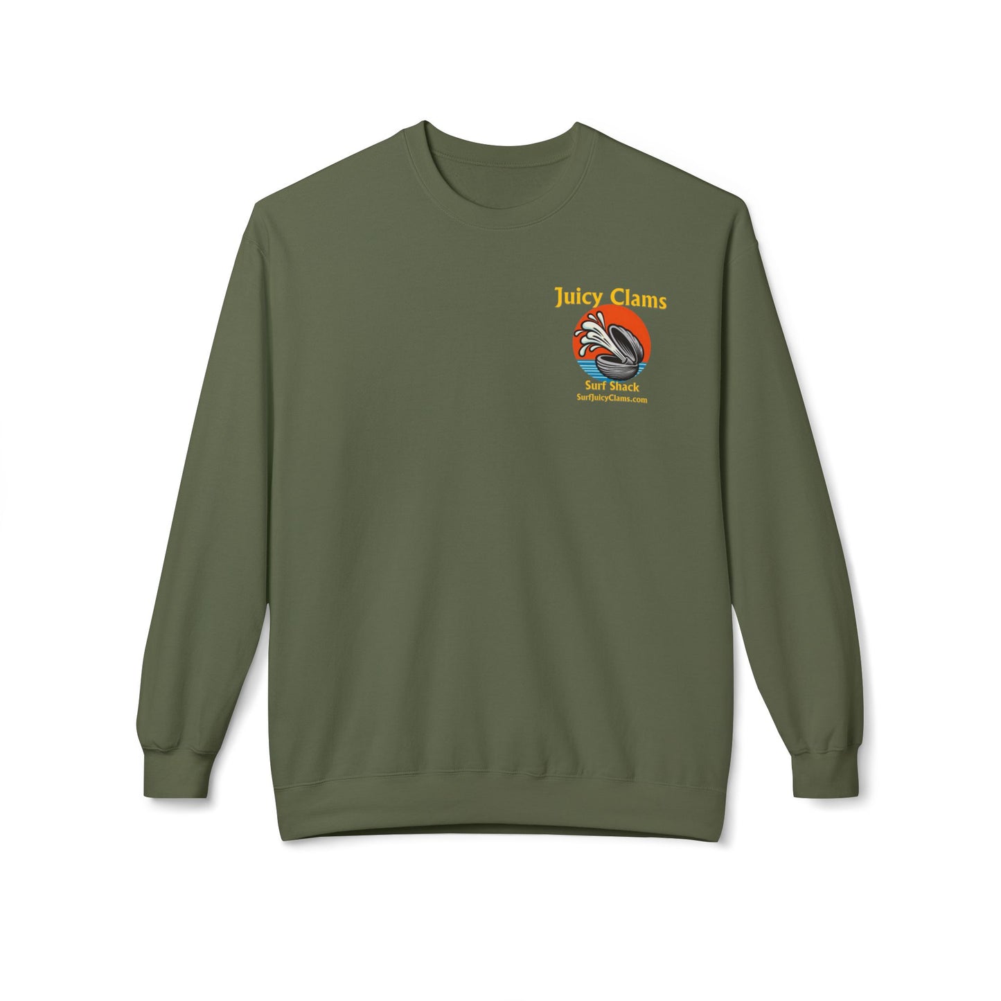 Juicy Clams Unisex Midweight Sweatshirt (A005)